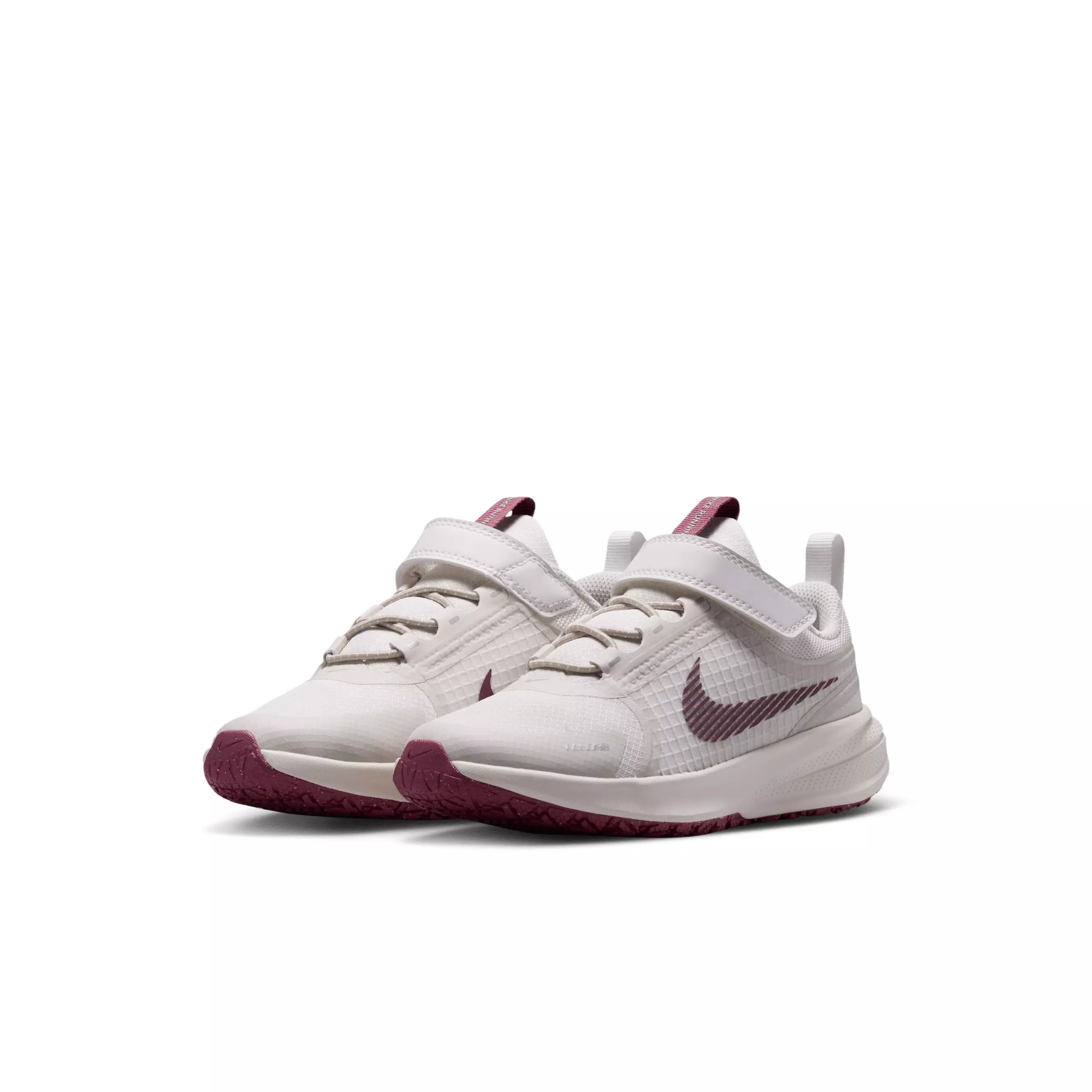 Nike Star Runner Utility "Summit White/Phantom/Cream II/Pink Smoke" Preschool Girls' Running Shoe - WHITE/PHANTOM/CREAM/PINK