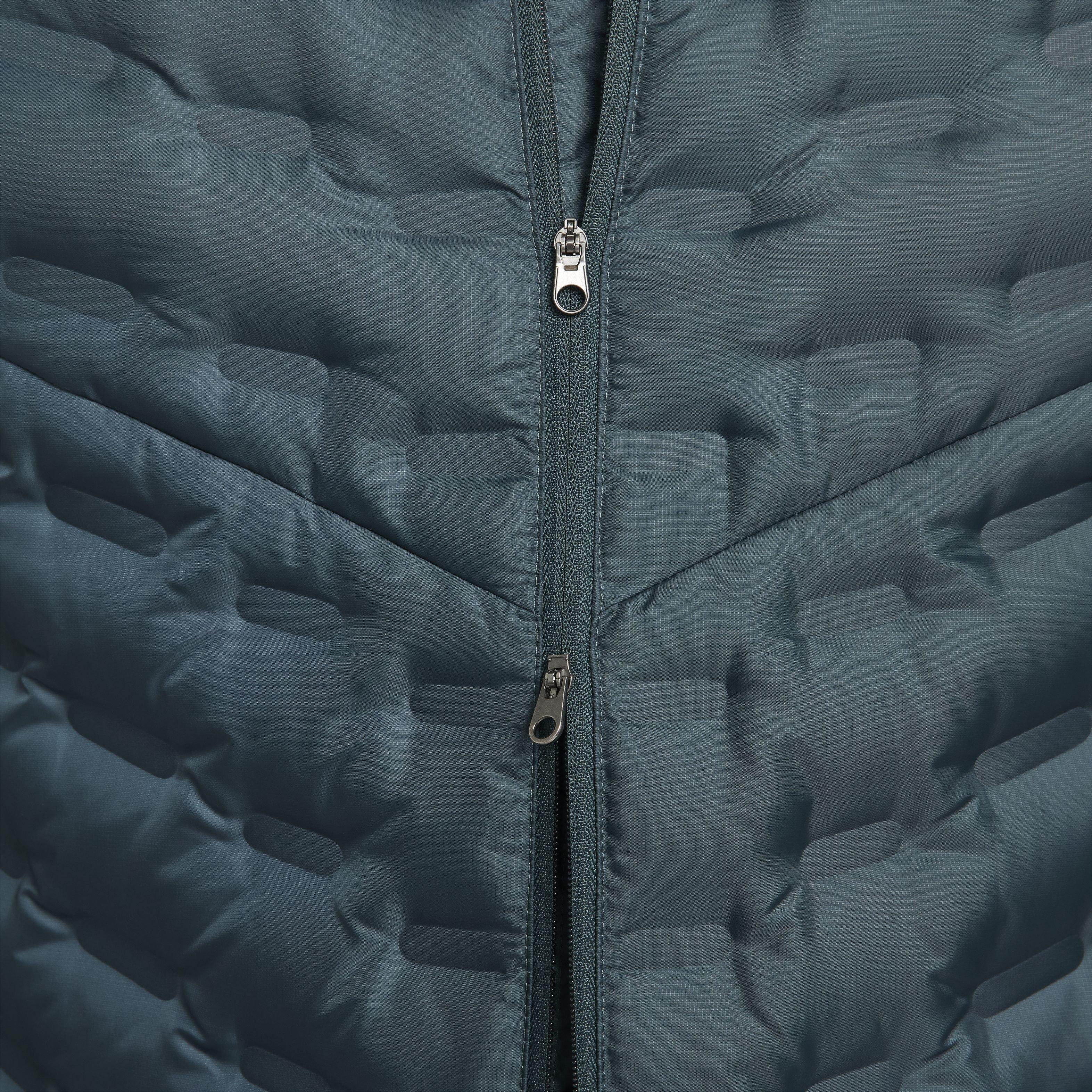 Nike Men's Therma-FIT ADV AeroLoft Down-Filled Running Jacket - GREEN Thumbnail View 5