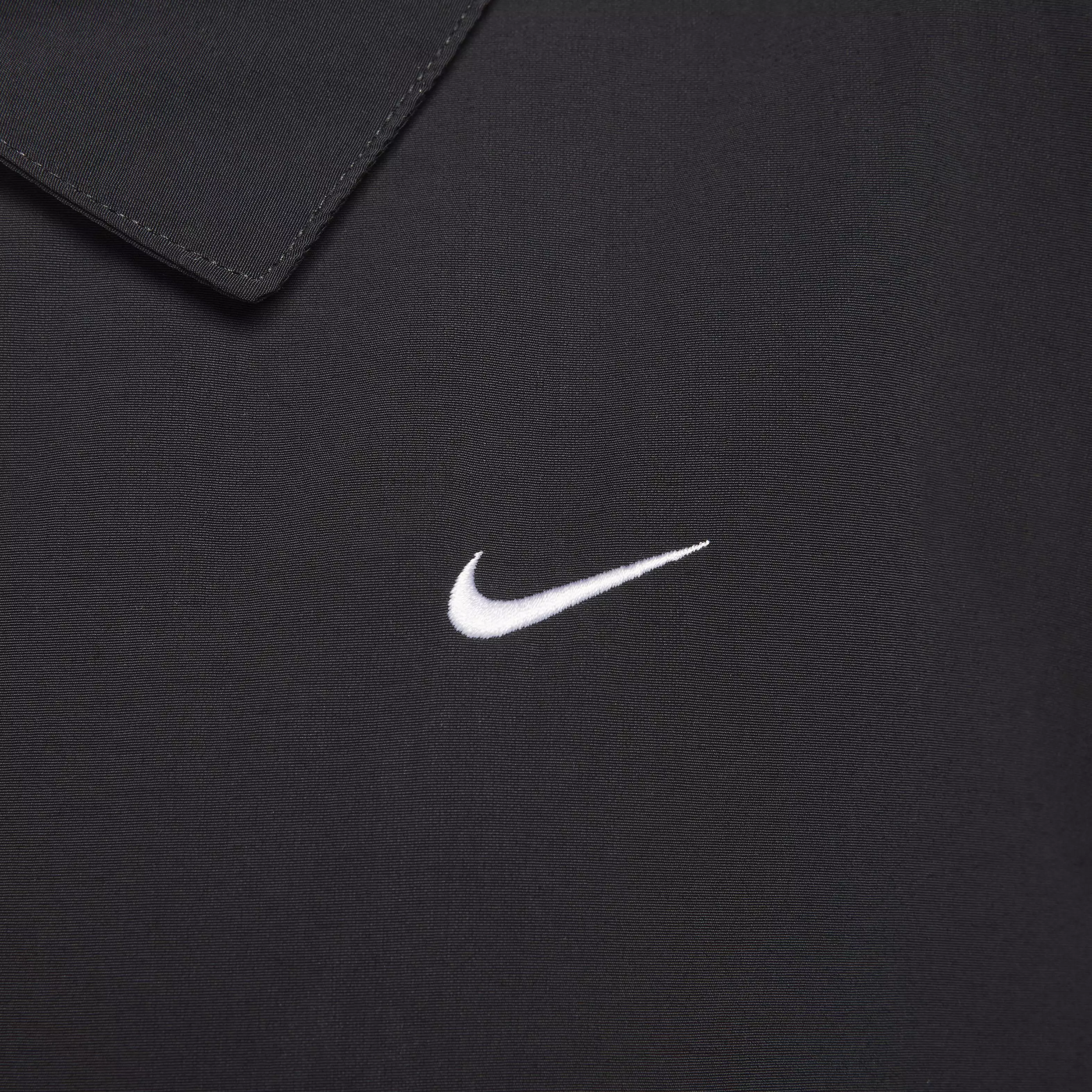 Nike Women's Sportswear Essentials Oversized UV Woven Coaches' Jacket - BLACK