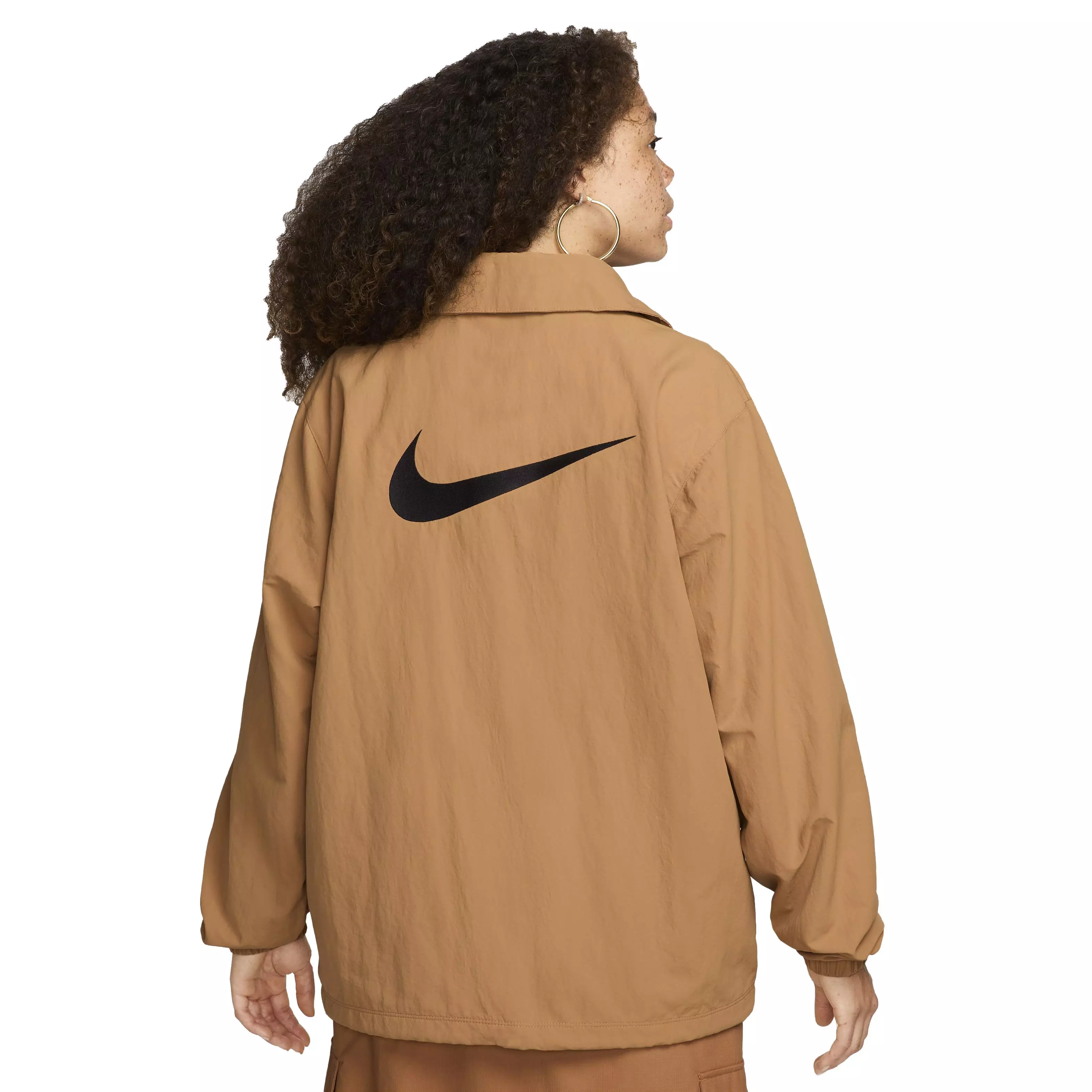 Nike Women's Sportswear Essentials Oversized UV Woven Coaches' Jacket
