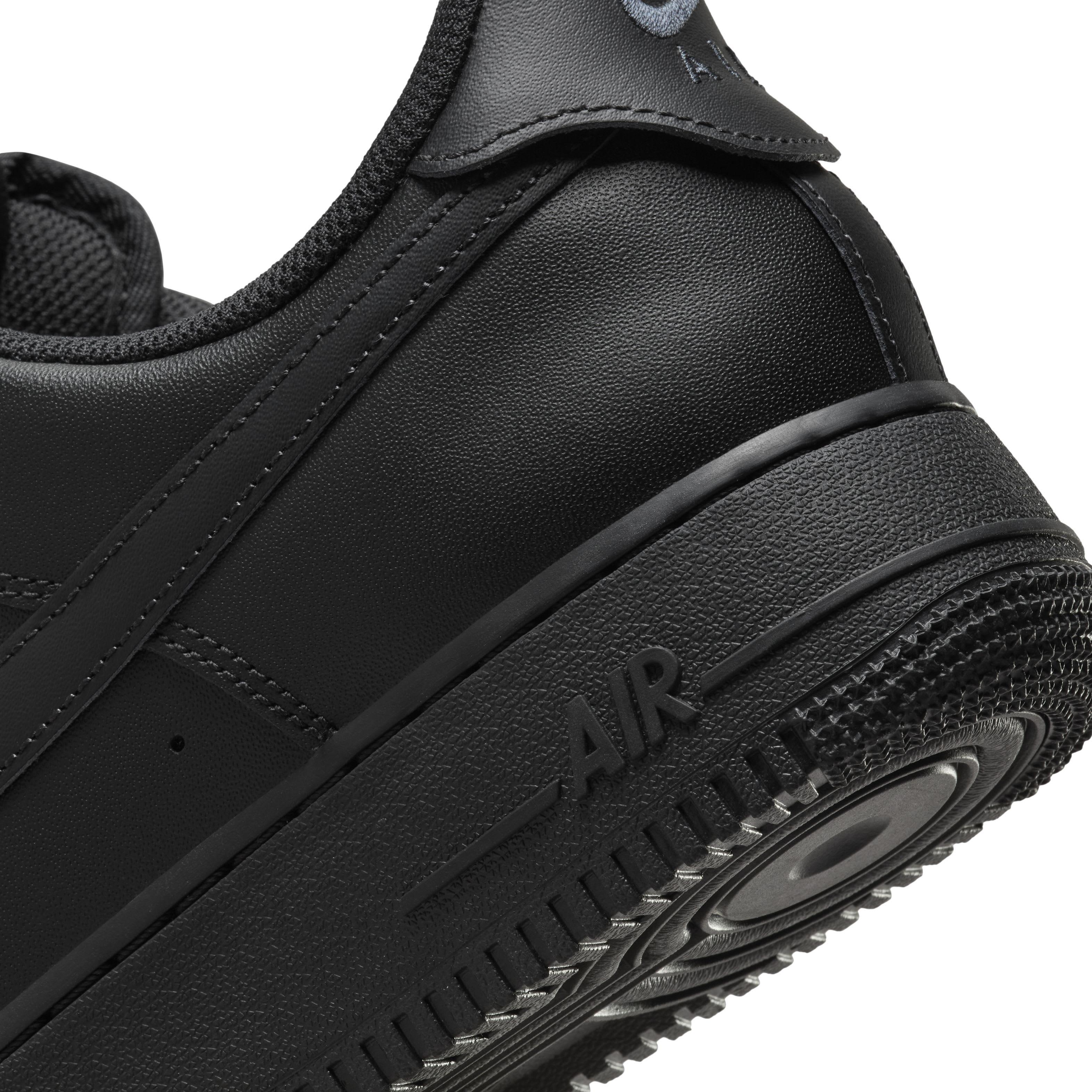 Nike Air Force 1 '07 EasyOn "Black/Black/Black" Men's Shoe - BLACK/BLACK/BLACK Thumbnail View 8