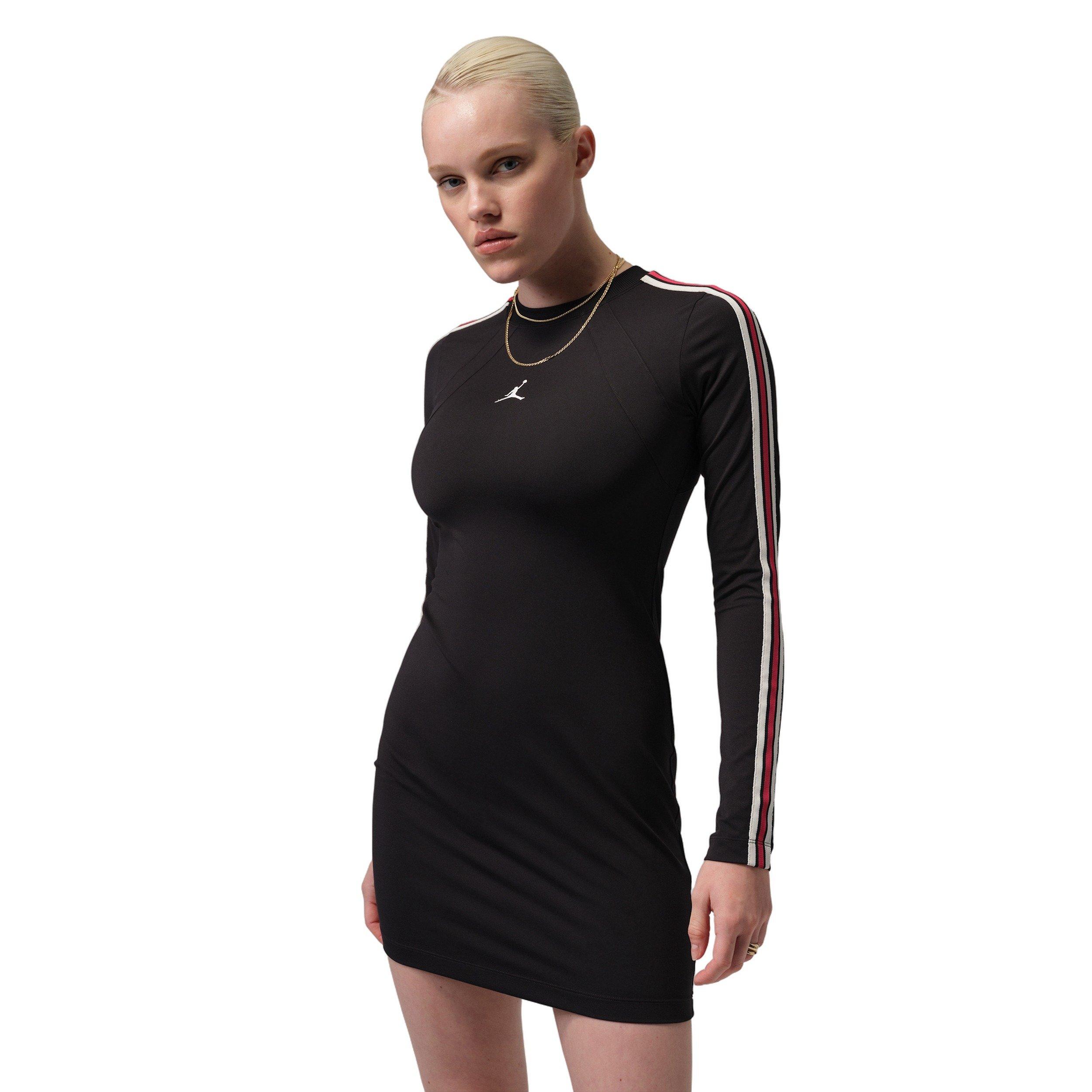 Jordan Women's Brooklyn Long-Sleeve Dress - Black - BLACK Thumbnail View 1