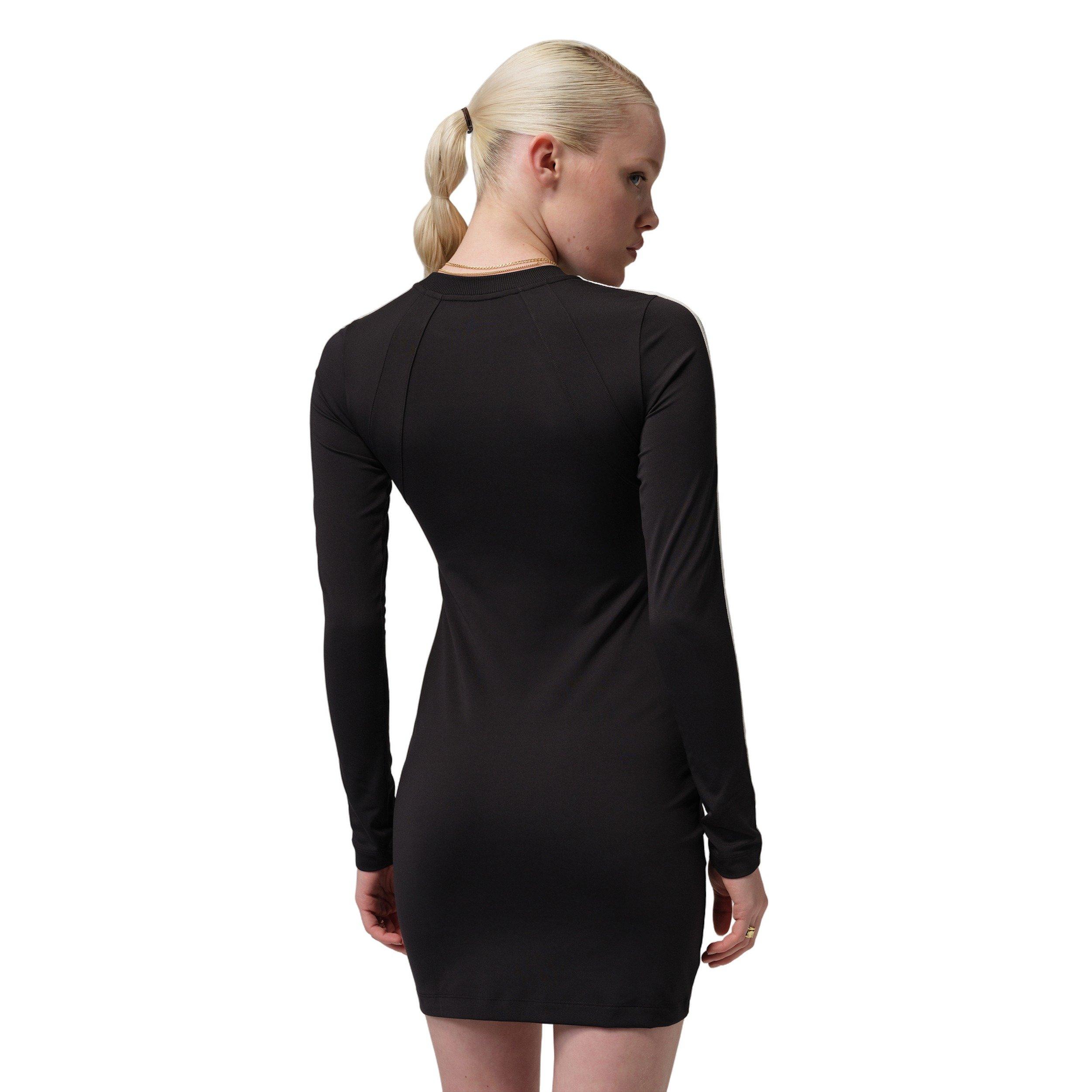 Jordan Women's Brooklyn Long-Sleeve Dress -Black - BLACK Thumbnail View 2