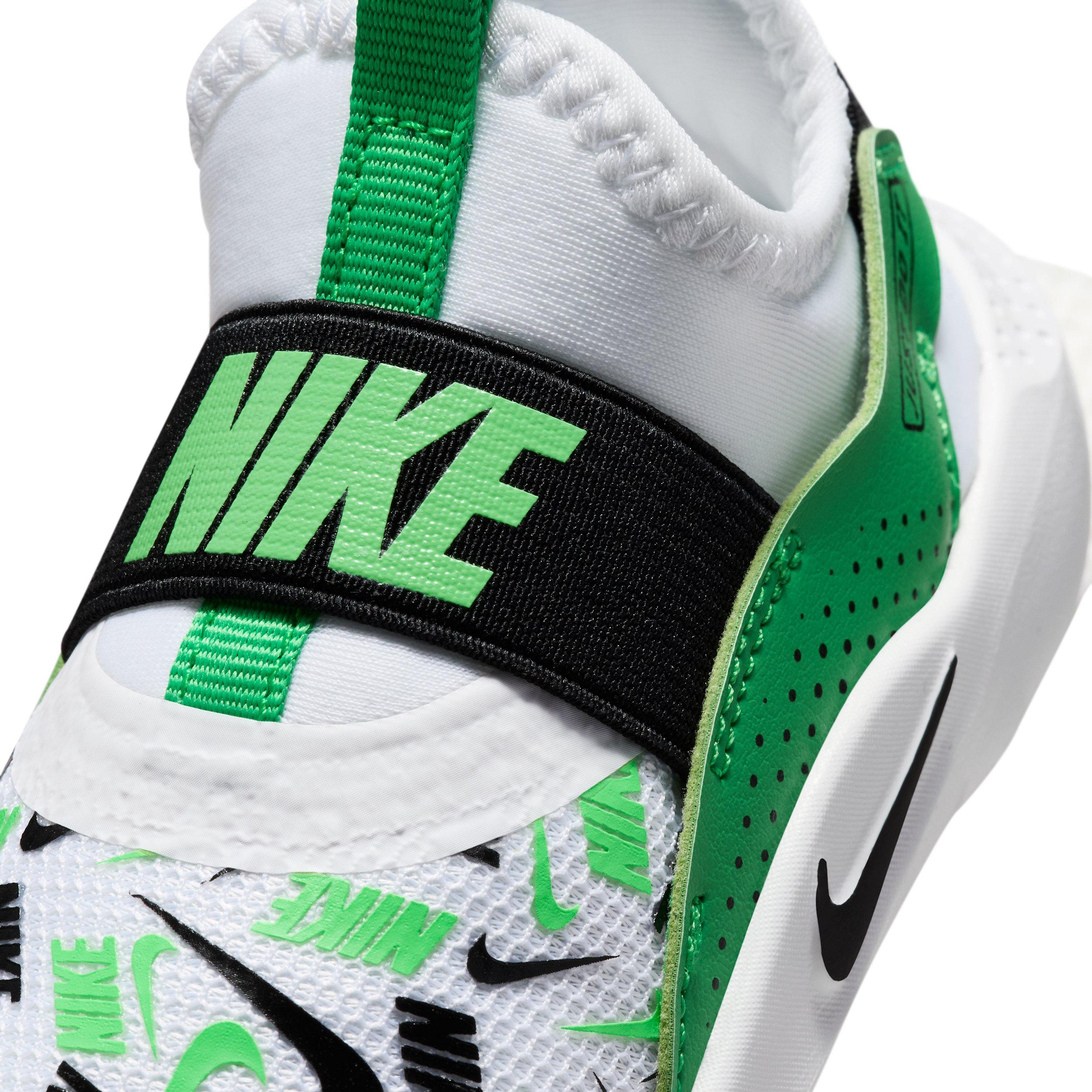 Nike Flex Runner 4 "White/Green Spark/Illusion Green/Black" Infant Boys' Running Shoe - WHITE/GREEN/GREEN/BLACK