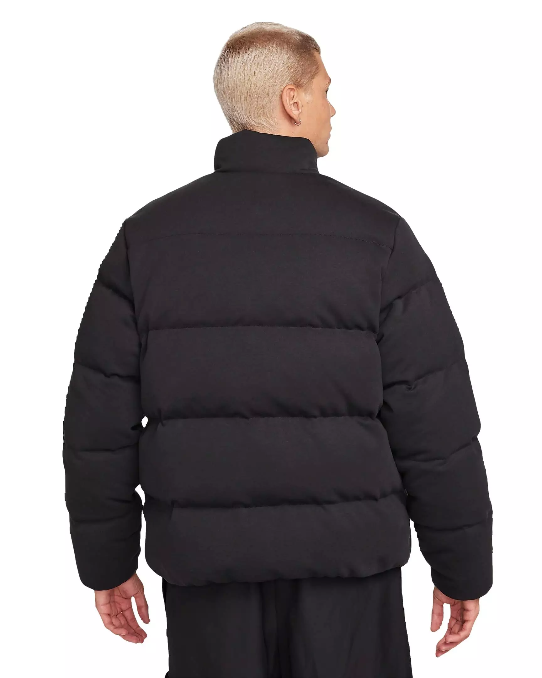 Nike Men's Sportswear Oversized Puffer Jacket - BLACK