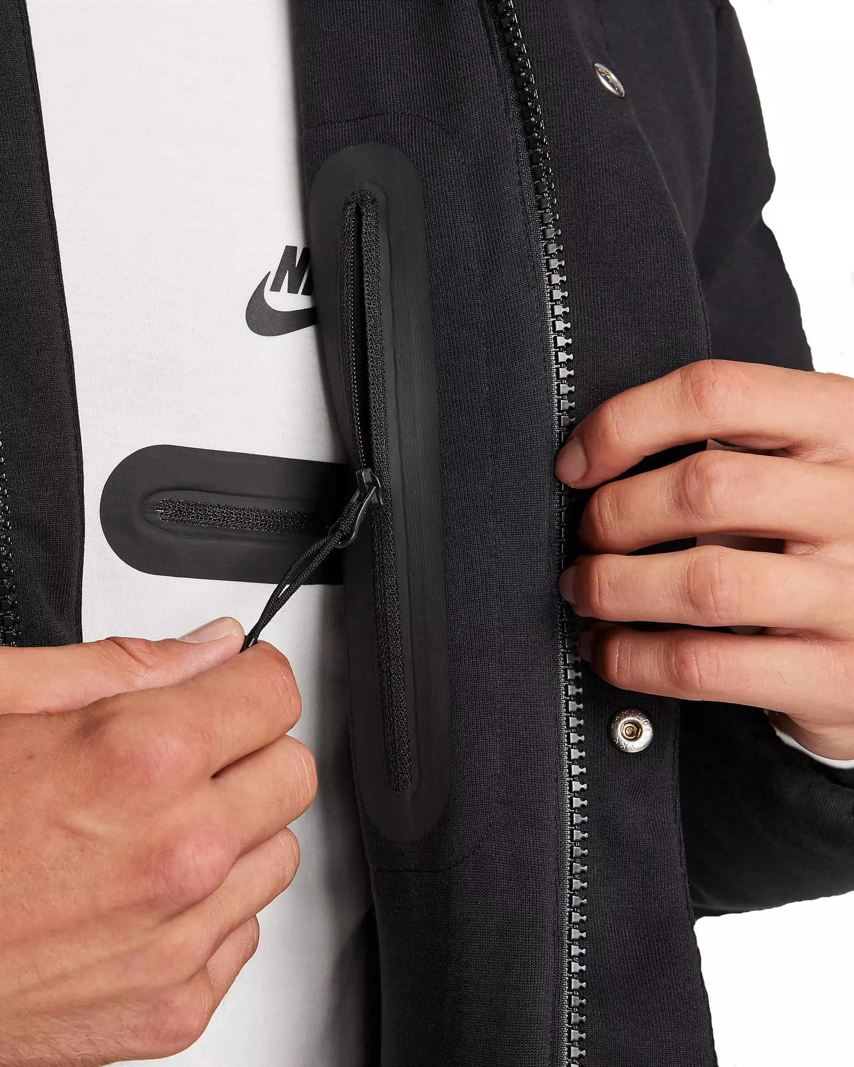 Nike Men's Sportswear Oversized Puffer Jacket - BLACK