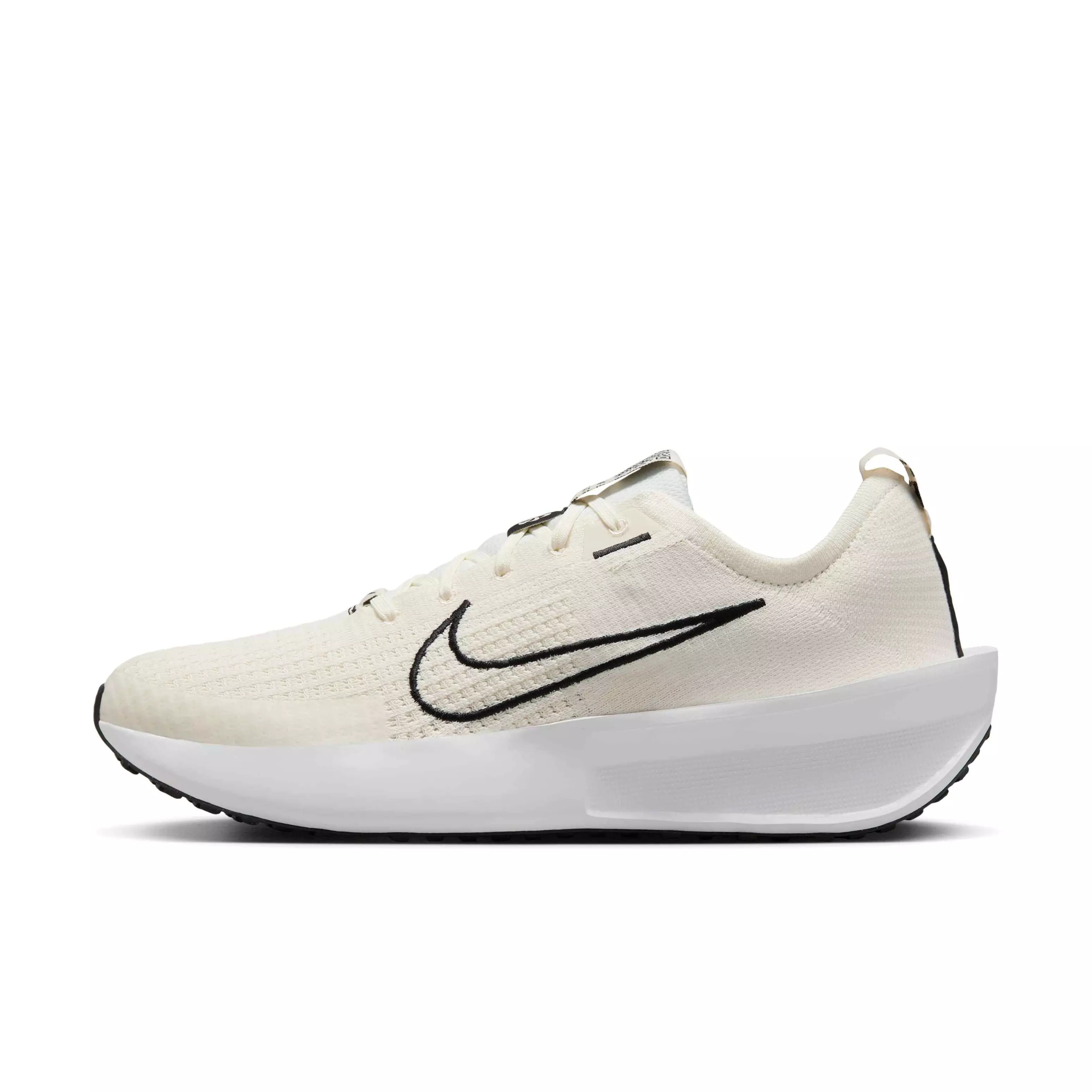 Nike Interact Run "Sail/Black/White/White" Men's Running Shoe - SAIL/BLACK/WHITE/WHITE