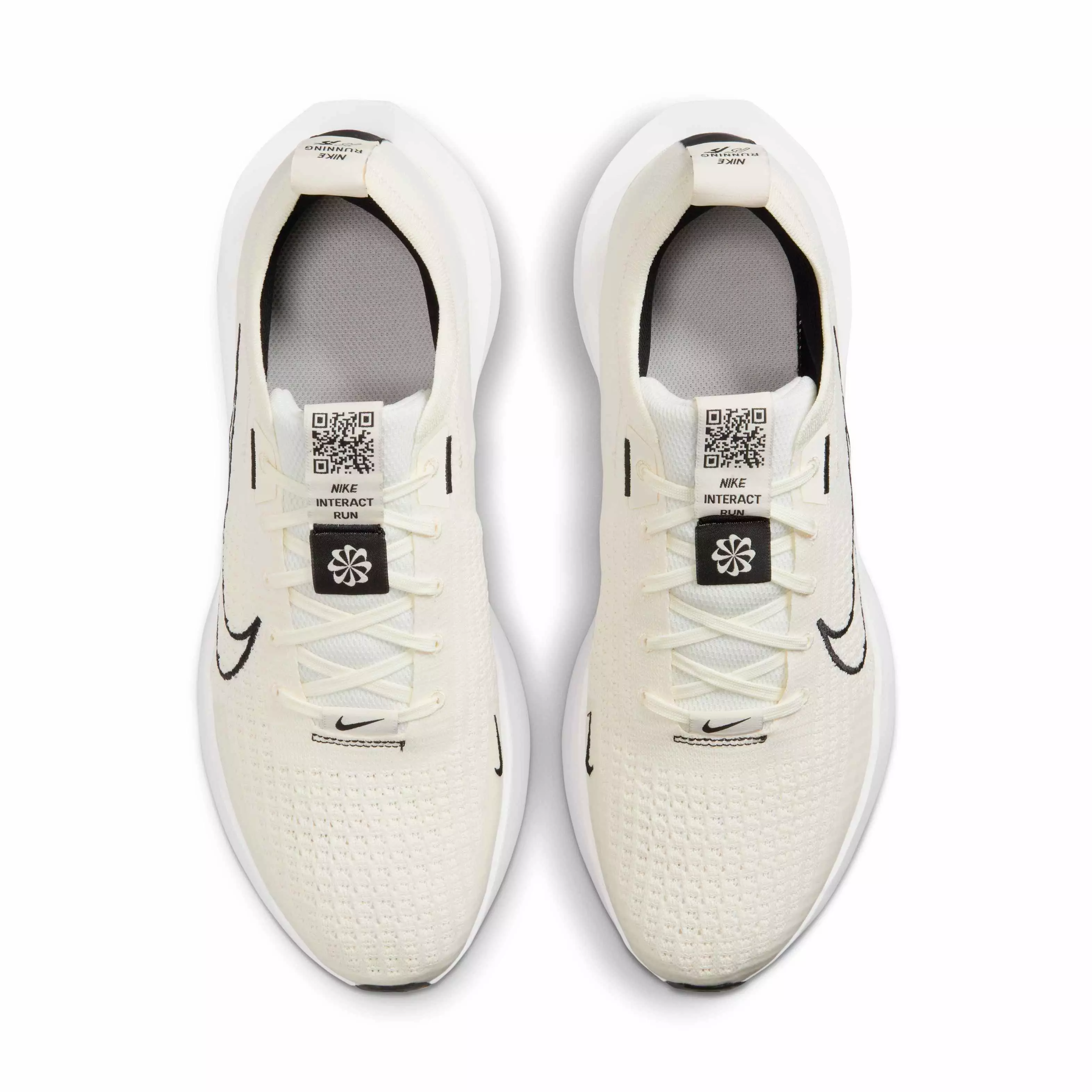 Nike Interact Run "Sail/Black/White/White" Men's Running Shoe - SAIL/BLACK/WHITE/WHITE