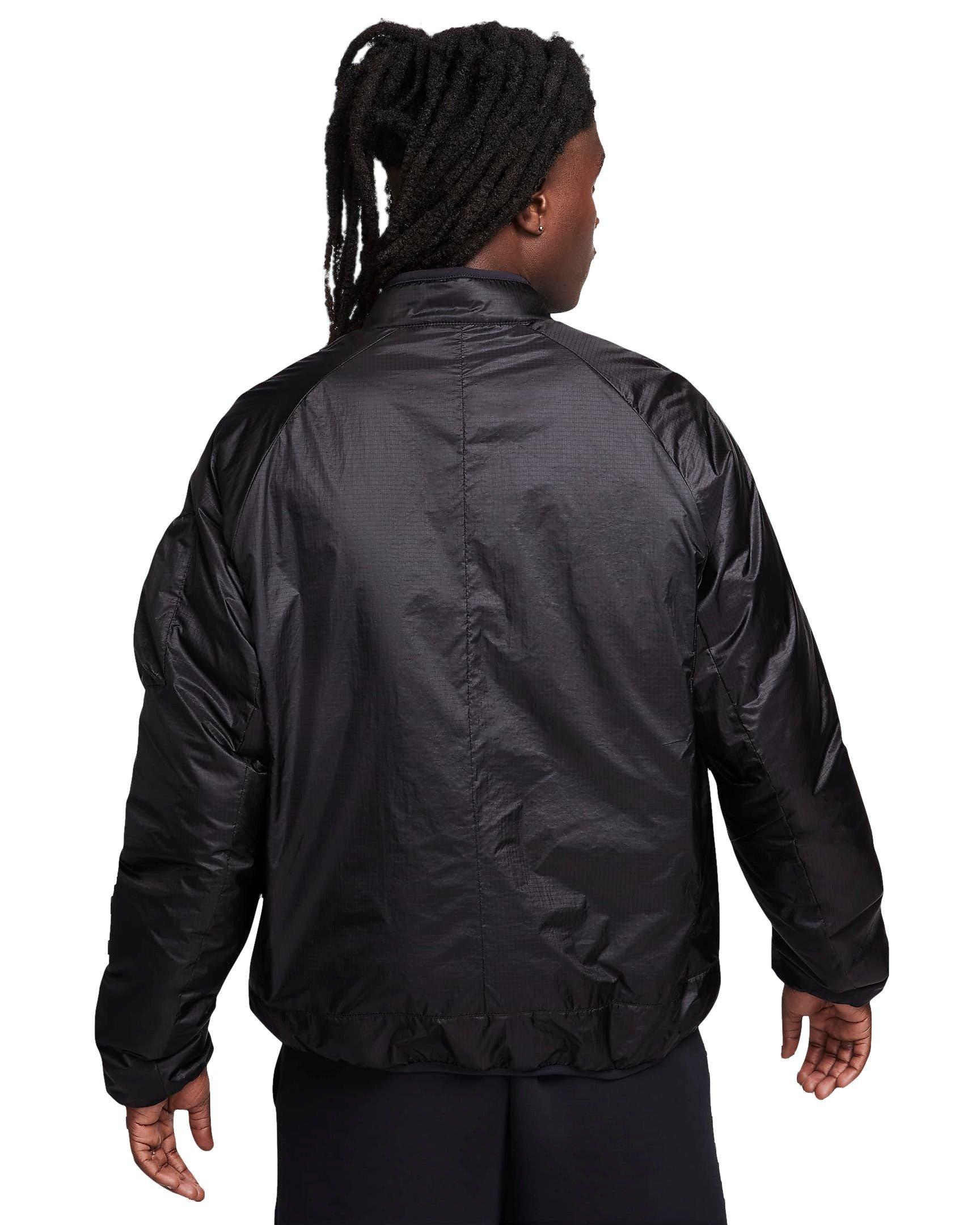Nike Men's Sportswear Tech Therma-FIT Loose Insulated Jacket - BLACK Thumbnail View 2