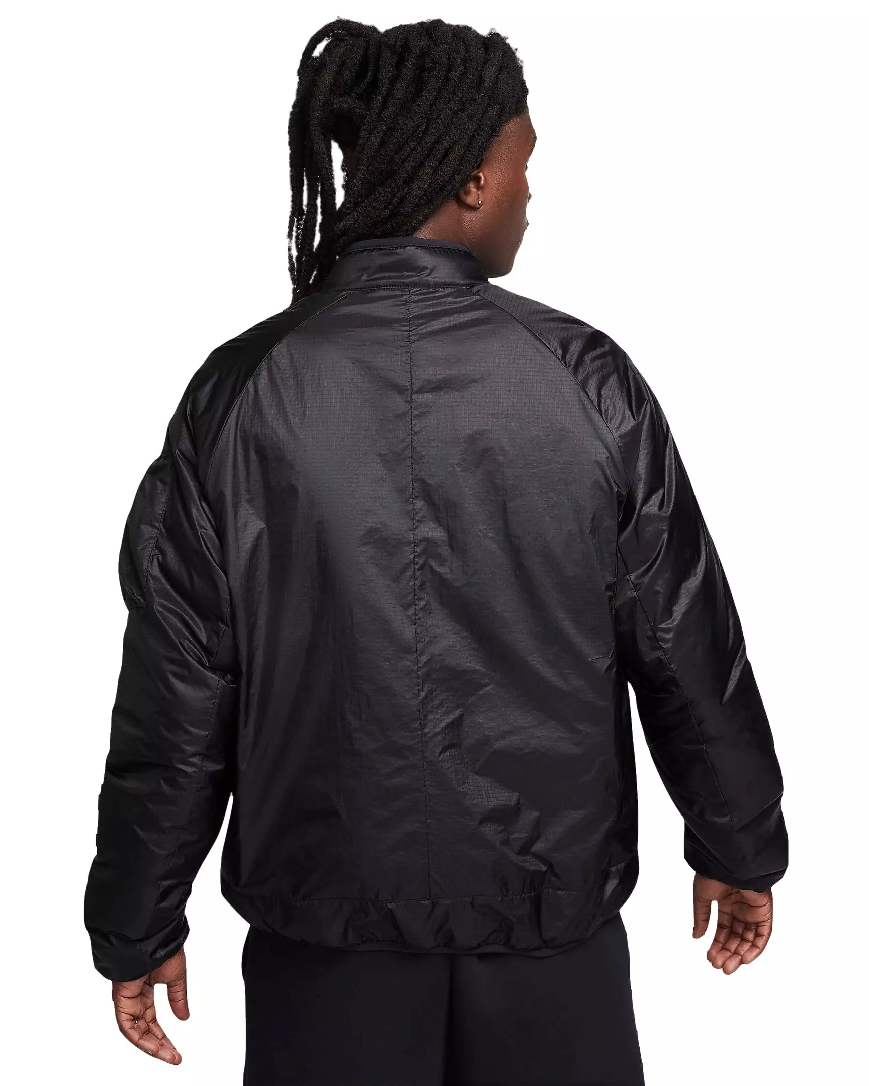 Nike Men's Sportswear Tech Therma-FIT Loose Insulated Jacket - BLACK