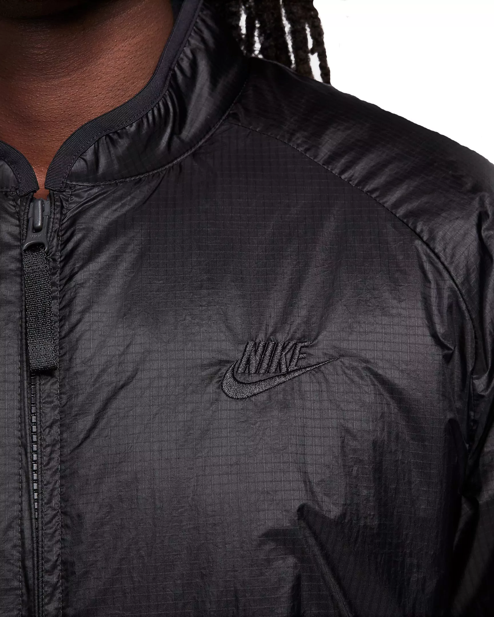 Nike Men's Sportswear Tech Therma-FIT Loose Insulated Jacket - BLACK
