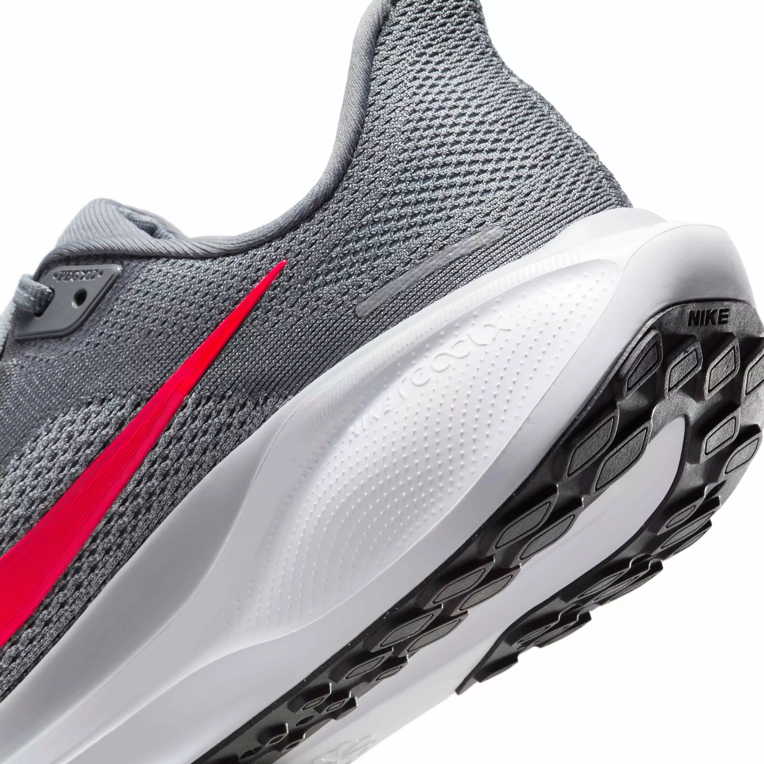 Nike Pegasus 41 "Cool Grey/Wolf Grey/Pure Platinum/Bright Crimson" Men's Running Shoe - GREY/GREY/PLATINUM/CRIMSON