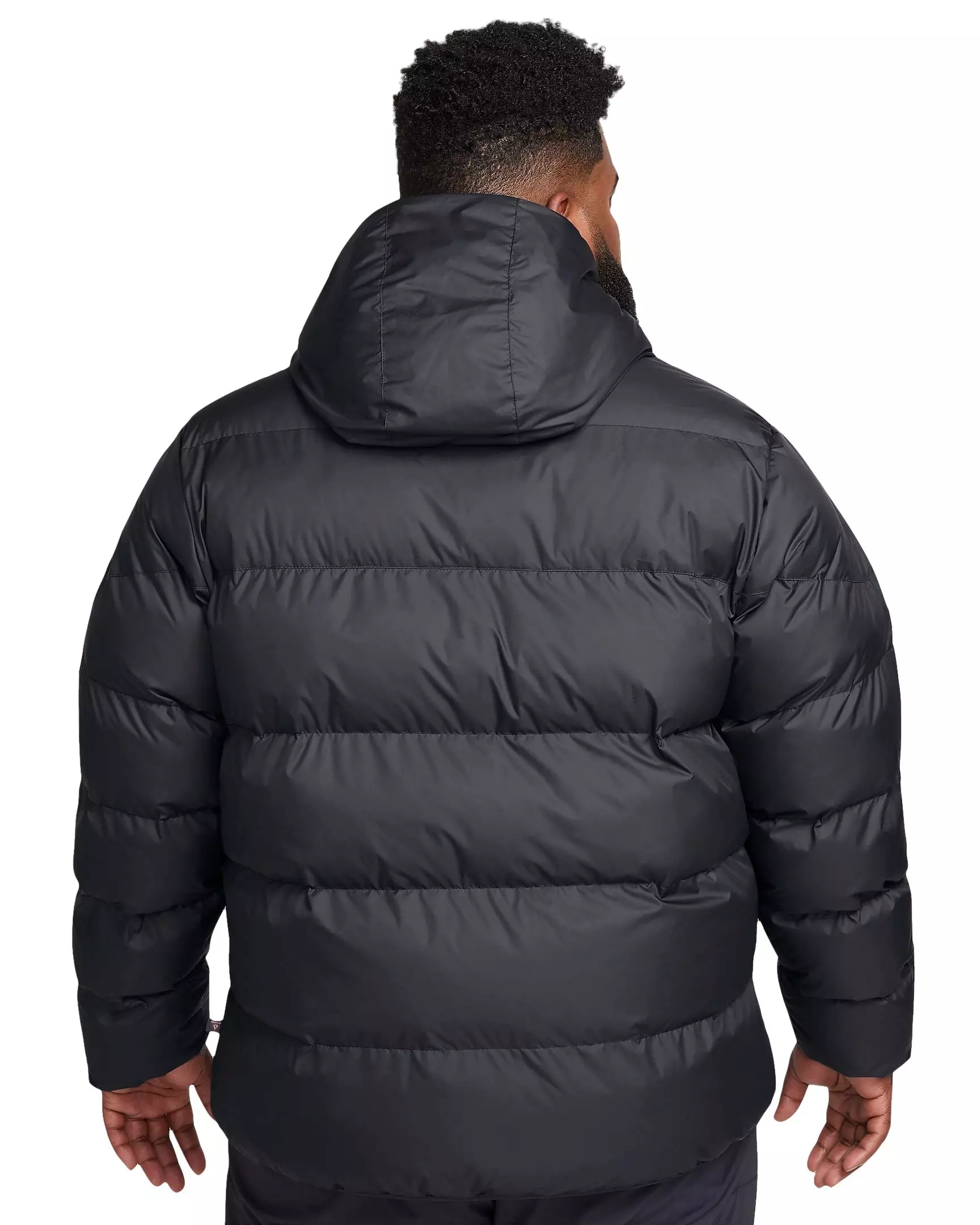 Nike Men's Storm-FIT PrimaLoft Hooded Windrunner Puffer Jacket - BLACK