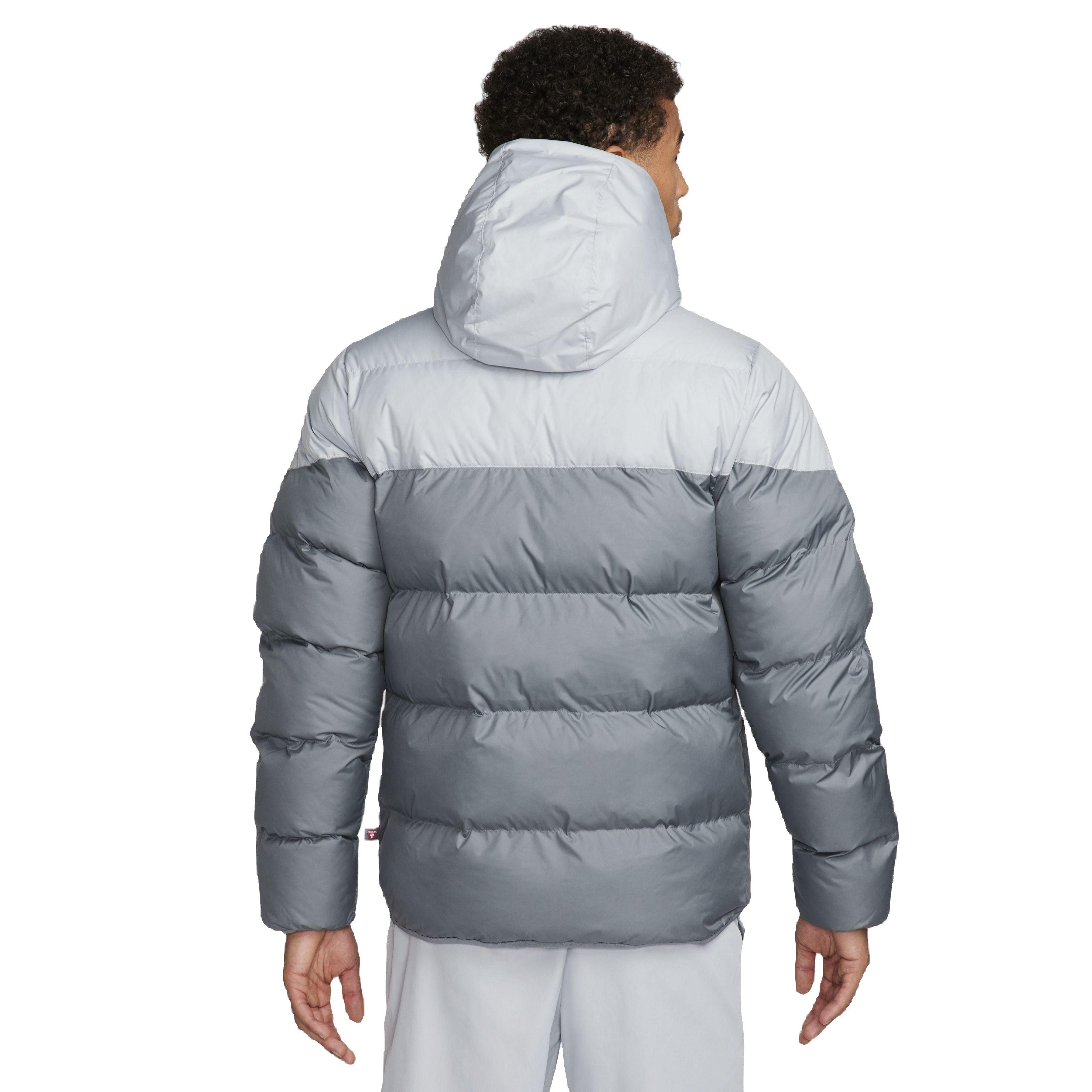 Nike Men's Storm-FIT PrimaLoft Hooded Windrunner Puffer Jacket - GREY Thumbnail View 2