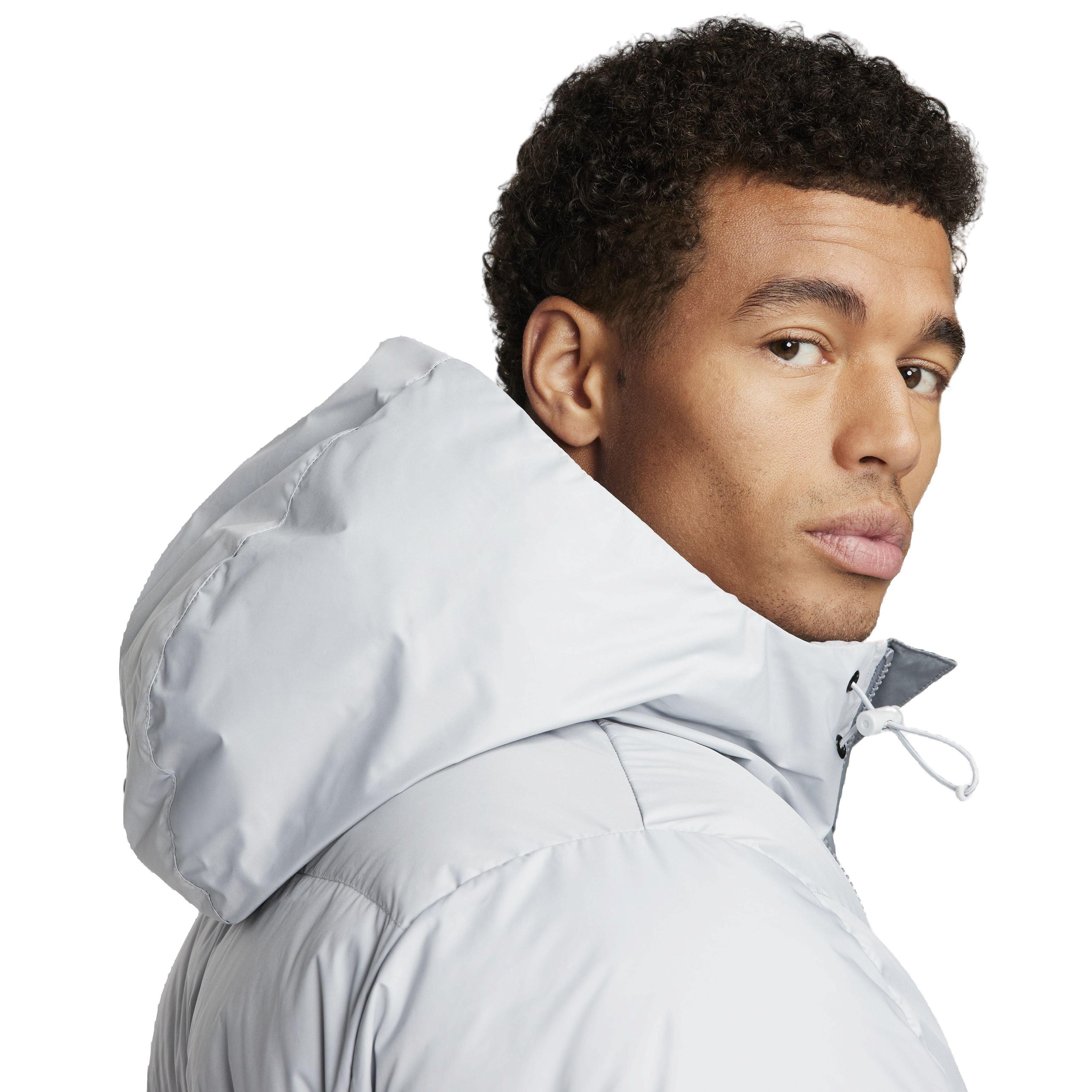 Nike Men's Storm-FIT PrimaLoft Hooded Windrunner Puffer Jacket - GREY Thumbnail View 7