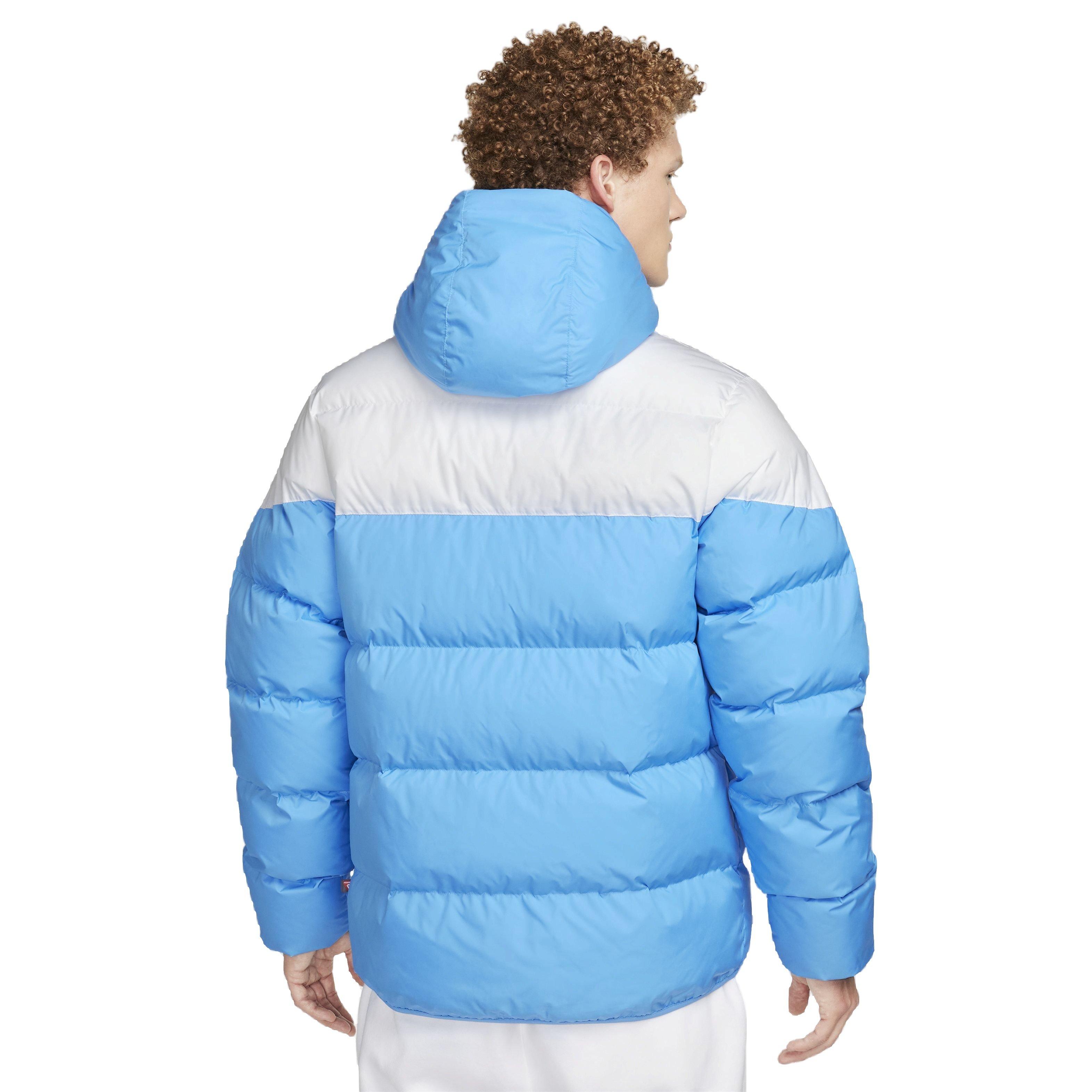 Nike Men's Storm-FIT PrimaLoft Hooded Windrunner Puffer Jacket - WHITE Thumbnail View 2