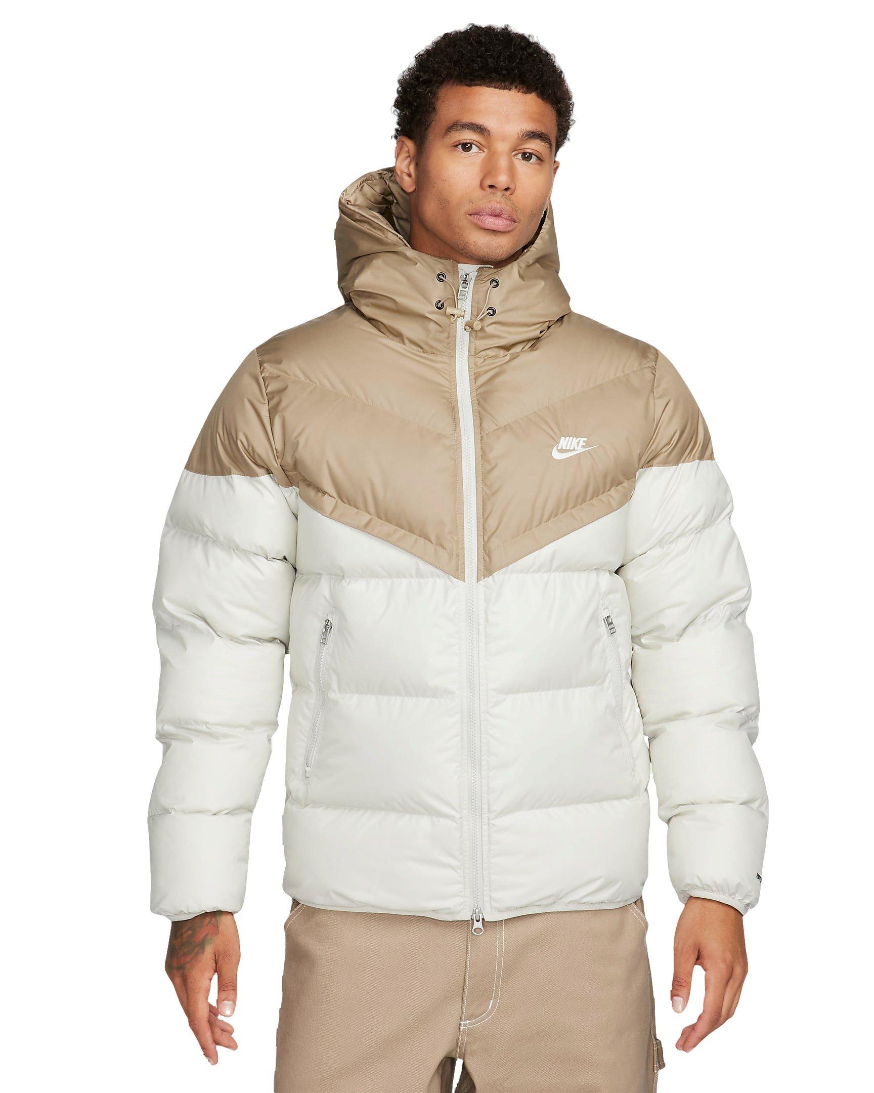 Nike Men's Storm-FIT PrimaLoft Hooded Windrunner Puffer Jacket - BROWN Thumbnail View 1