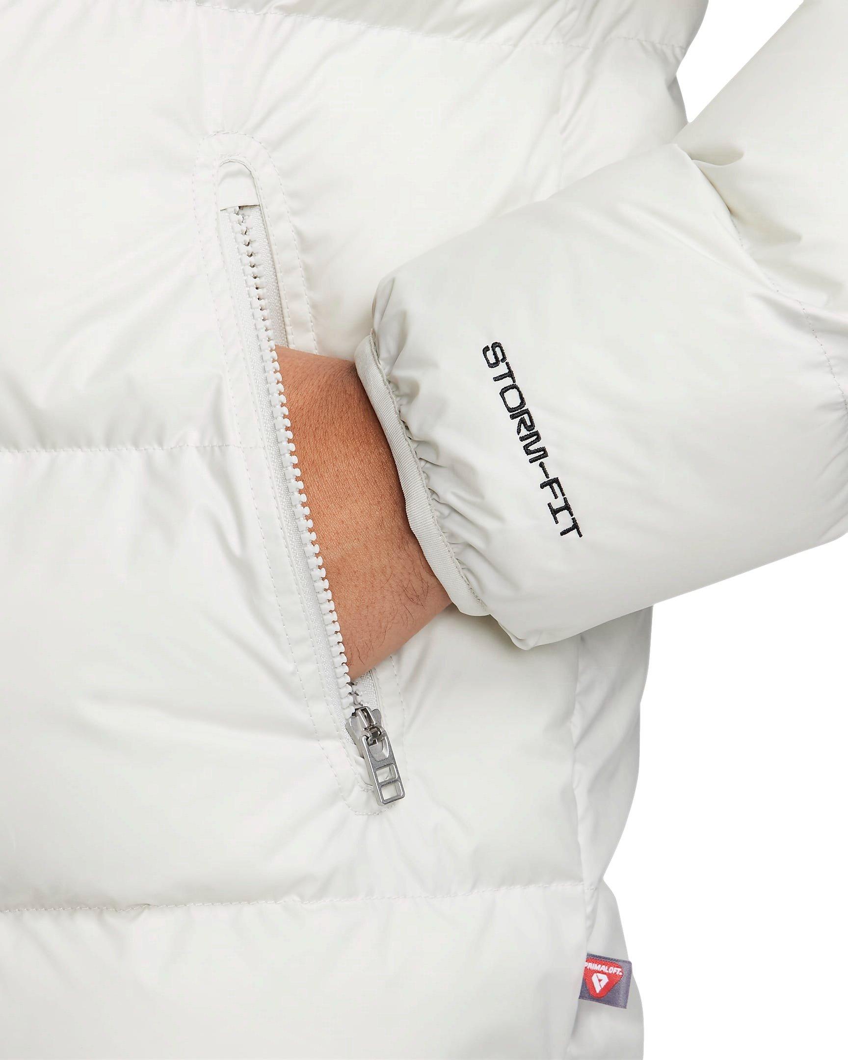 Nike Men's Storm-FIT PrimaLoft Hooded Windrunner Puffer Jacket - BROWN Thumbnail View 5