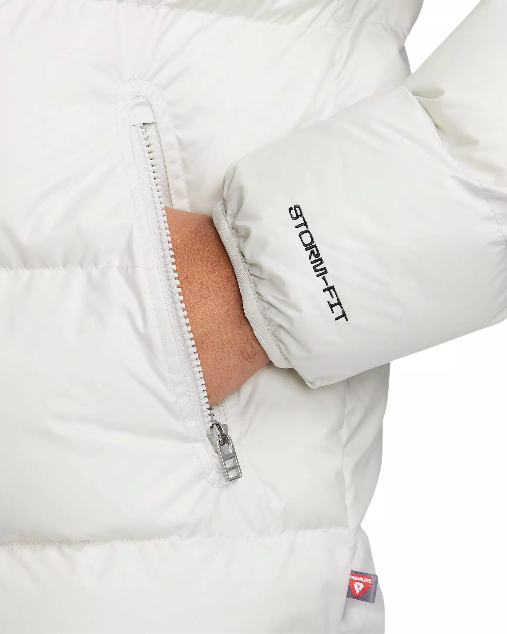 Nike Men's Storm-FIT PrimaLoft Hooded Windrunner Puffer Jacket - BROWN