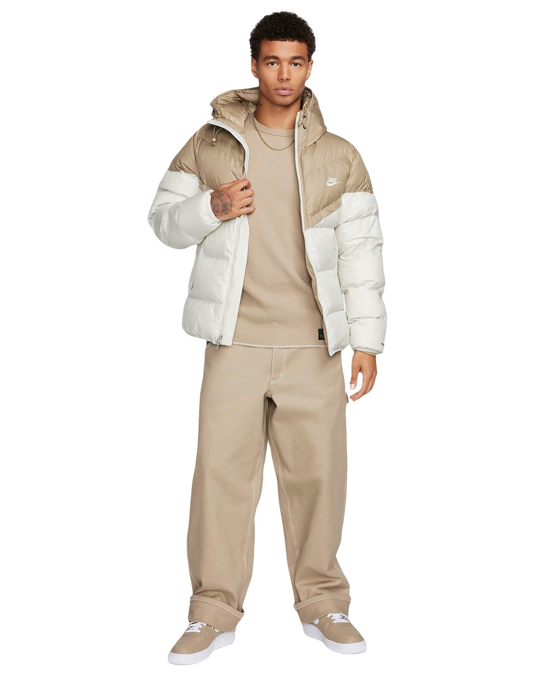 Nike Men's Storm-FIT PrimaLoft Hooded Windrunner Puffer Jacket - BROWN Thumbnail View 9