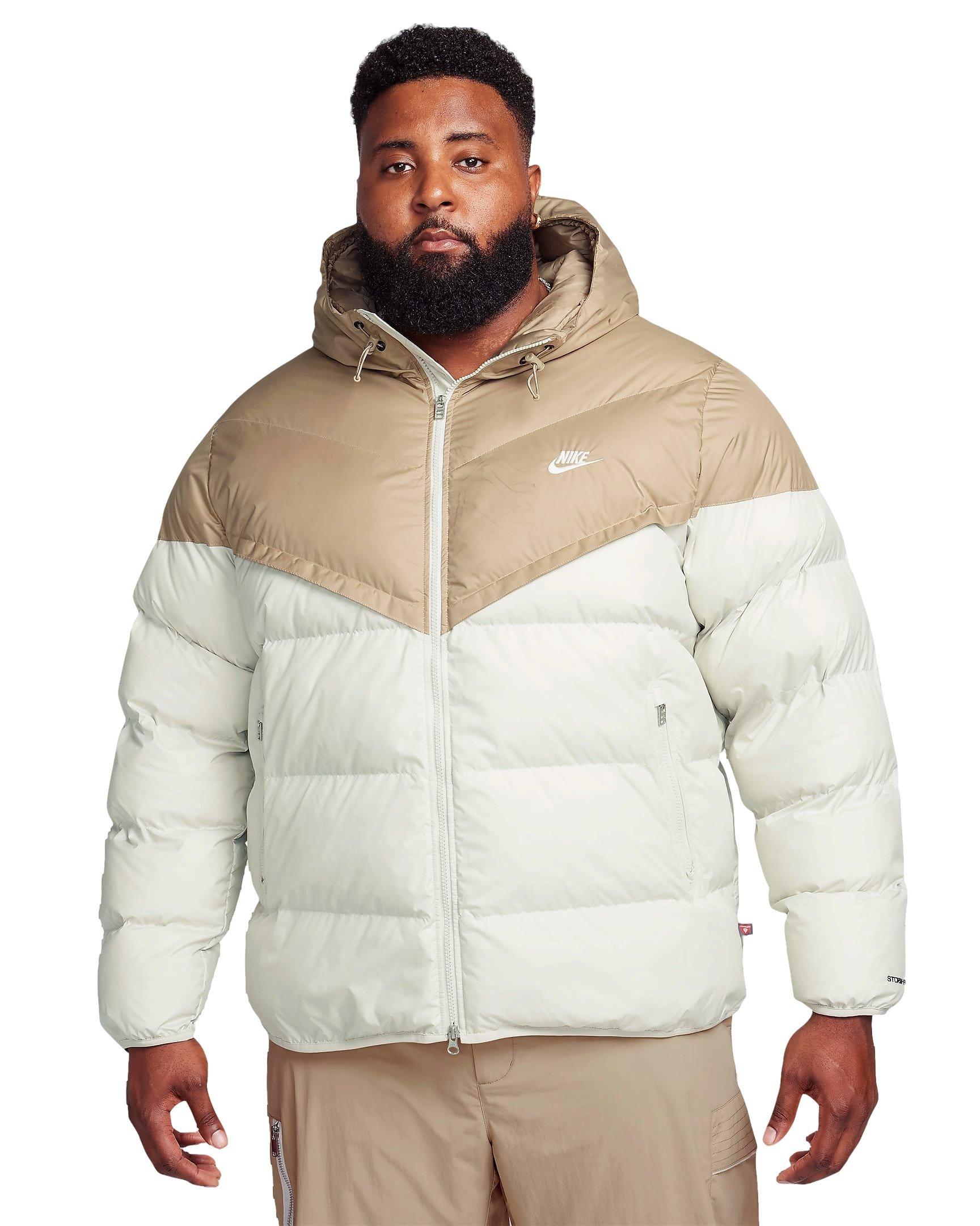 Nike Men's Storm-FIT PrimaLoft Hooded Windrunner Puffer Jacket - BROWN Thumbnail View 10