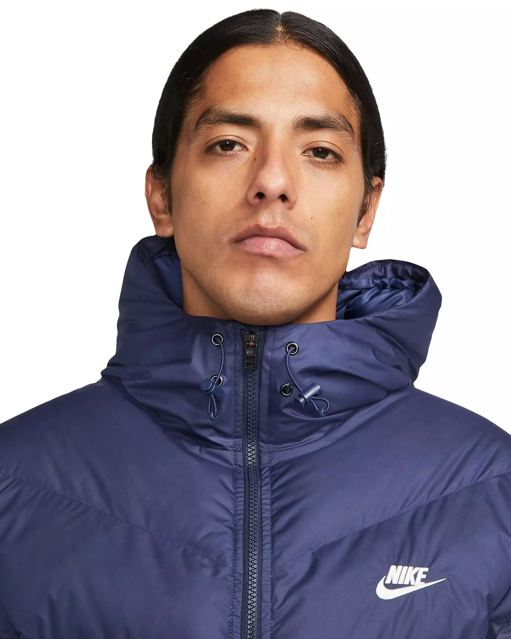 Nike Men's Storm-FIT PrimaLoft Hooded Windrunner Puffer Jacket - BLUE