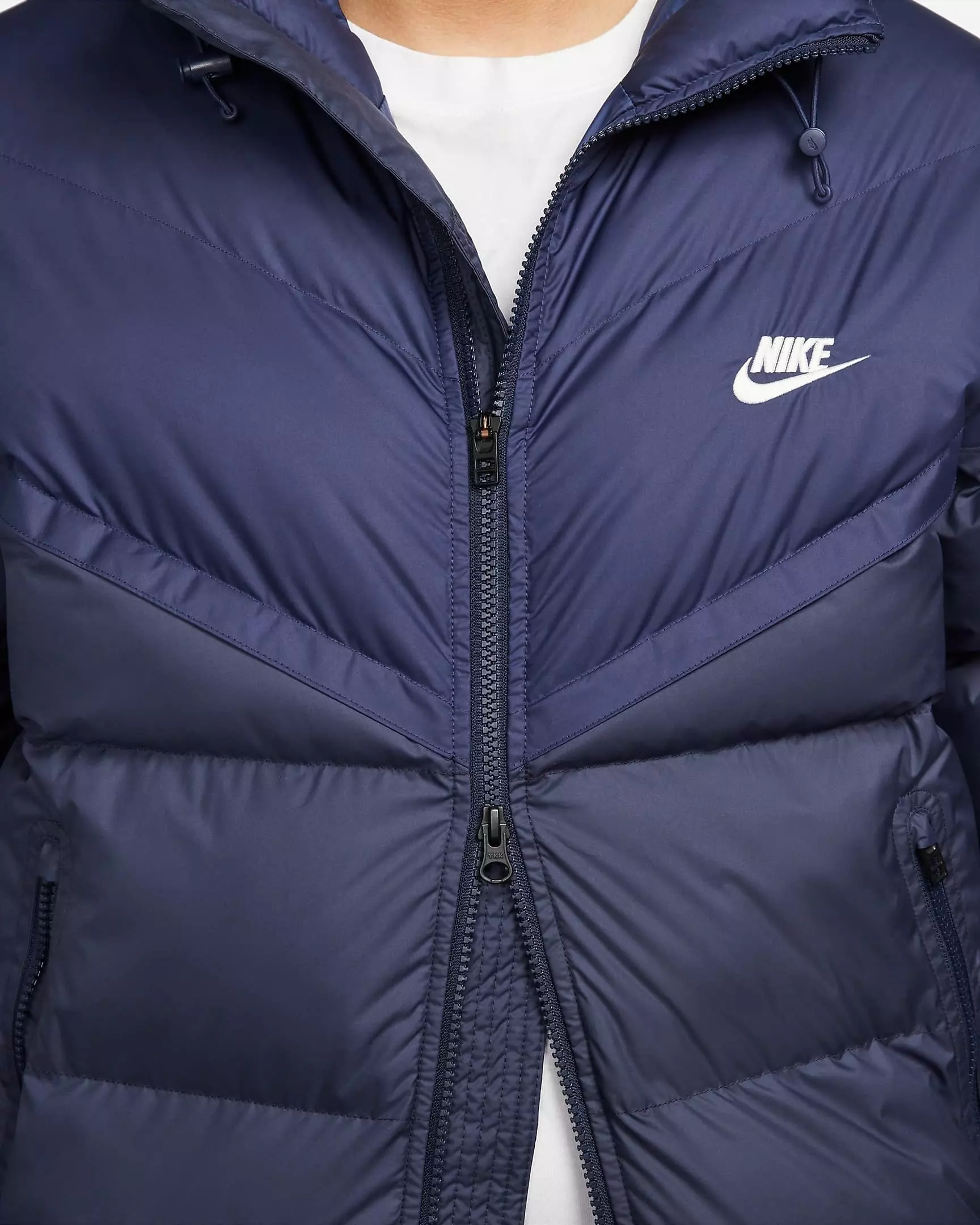 Nike Men's Storm-FIT PrimaLoft Hooded Windrunner Puffer Jacket - BLUE