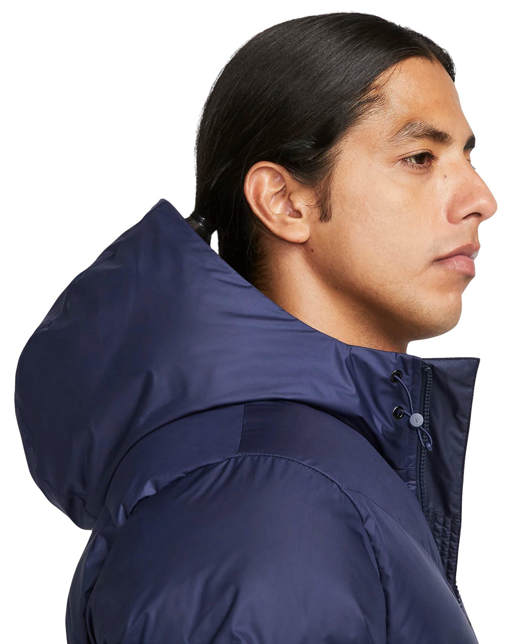 Nike Men's Storm-FIT PrimaLoft Hooded Windrunner Puffer Jacket - BLUE Thumbnail View 6