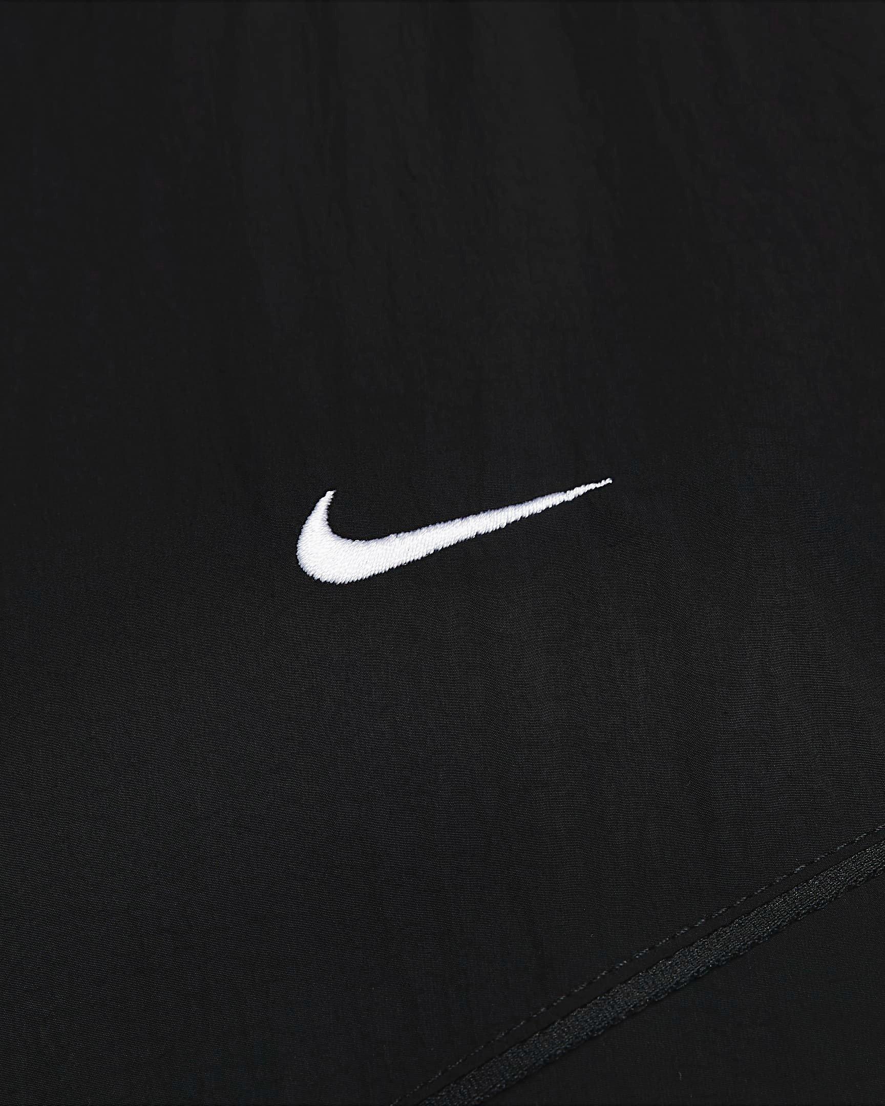 Nike Women's Loose Windrunner UV Woven Full-Zip Jacket - BLACK Thumbnail View 5