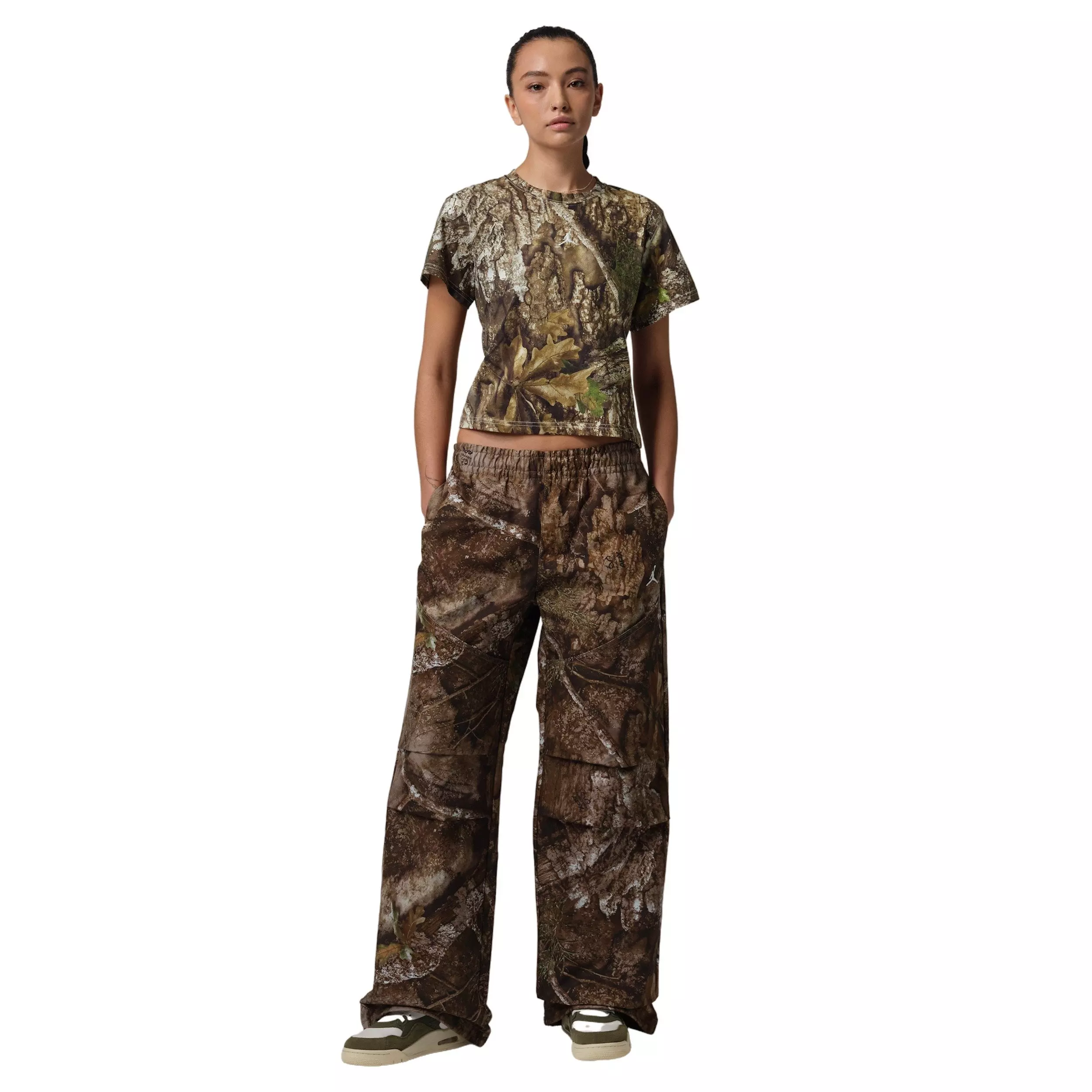 Jordan Women's Brooklyn NOV AOP Realtree Pants -Brown - BROWN