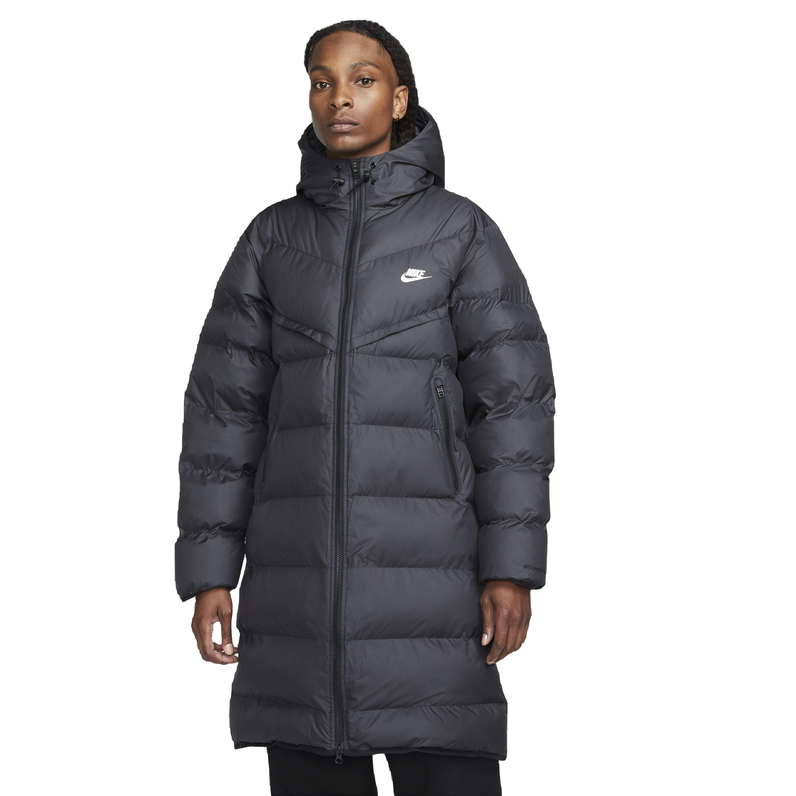 Nike Men's Storm-FIT Windrunner Hooded Parka Jacket - BLACK Thumbnail View 1