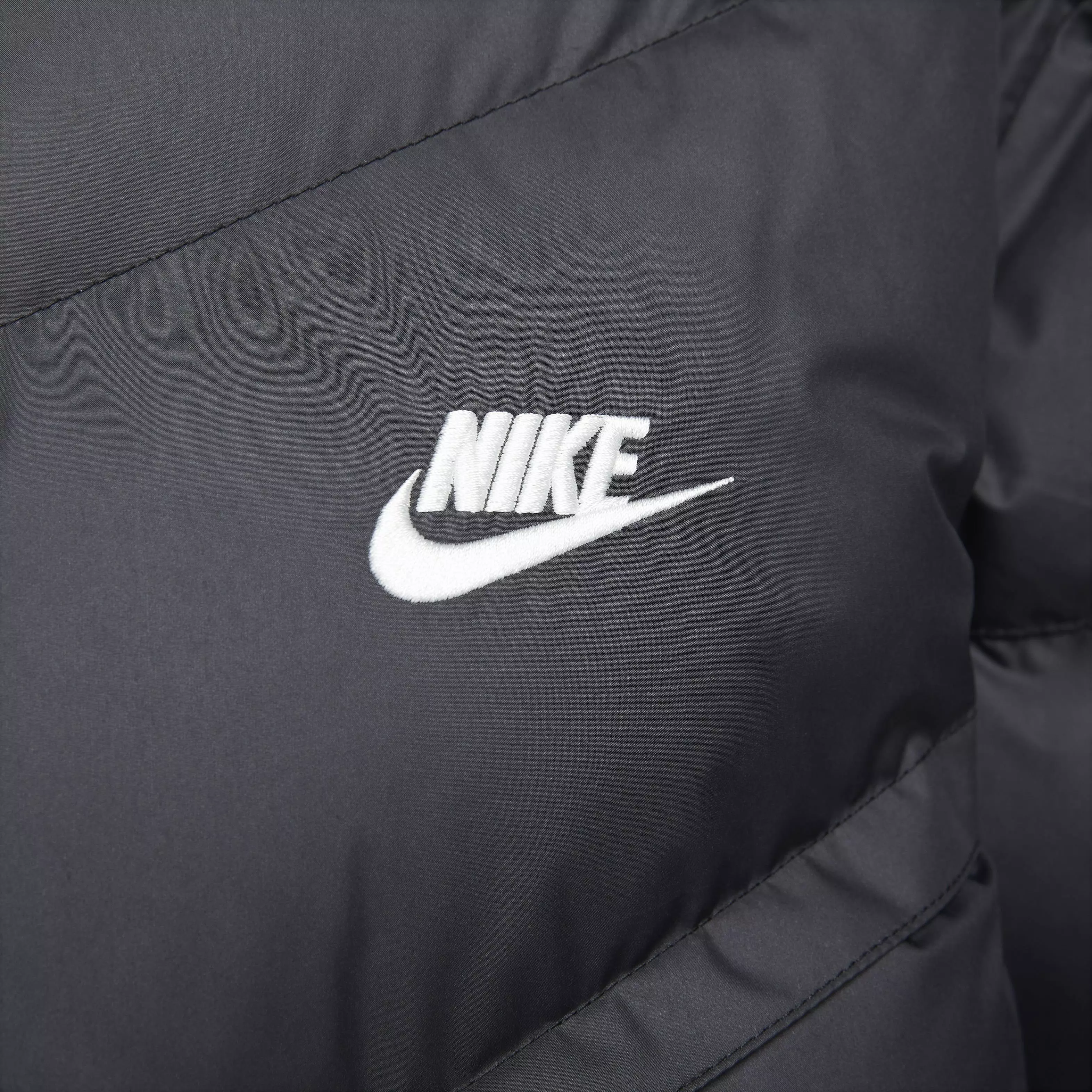 Nike Men's Storm-FIT Windrunner Hooded Parka Jacket - BLACK