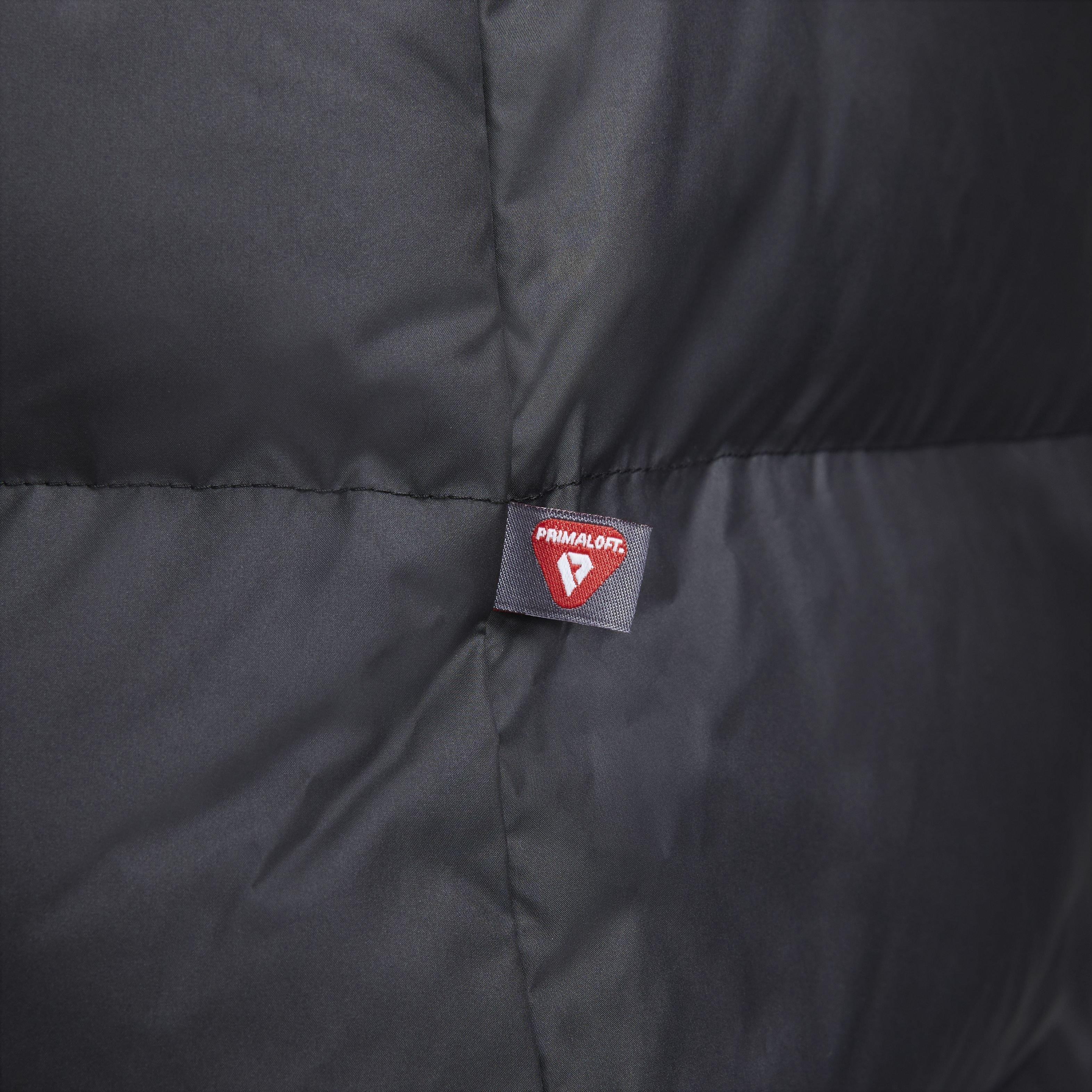 Nike Men's Storm-FIT Windrunner Hooded Parka Jacket - BLACK Thumbnail View 7