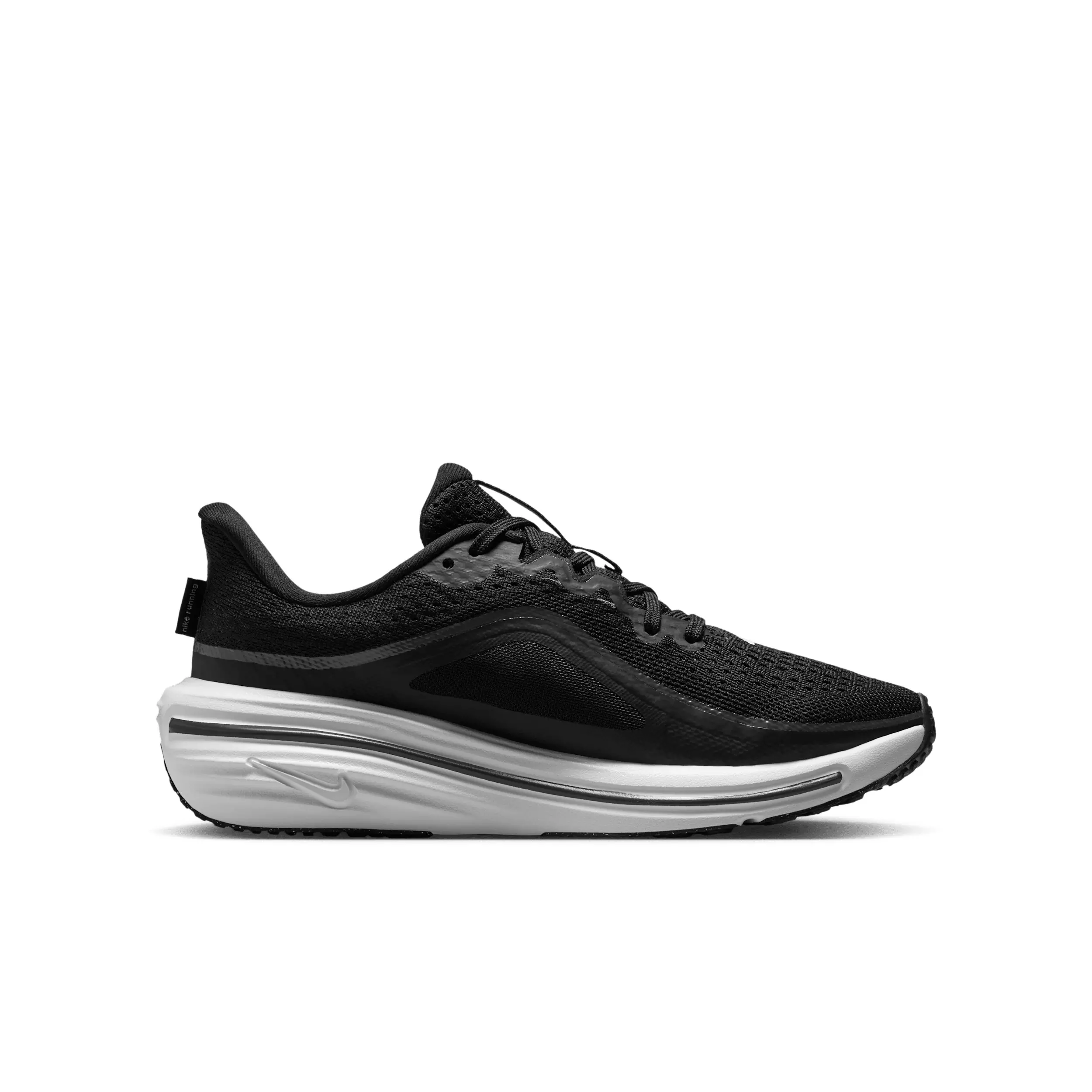 Nike Winflo 12 "Black/Dark Smoke Grey/White" Grade School Boys' Running Shoe - BLACK/DK GREY/WHITE
