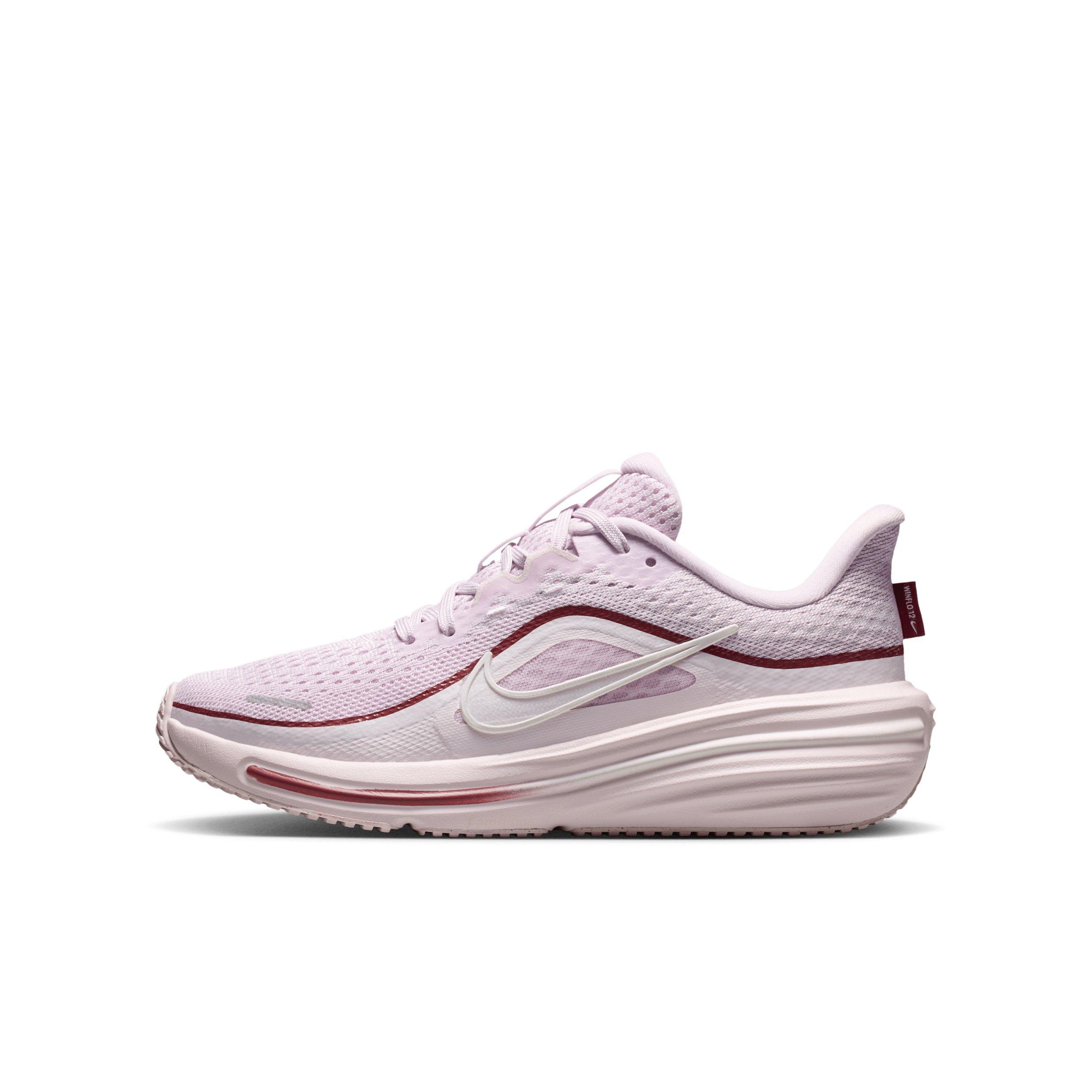 Nike Winflo 12 "Bleached Lilac/Pearl Pink/Pink Smoke/Sail" Grade School Girls' Running Shoe - LILAC/PINK/PINK/SAIL