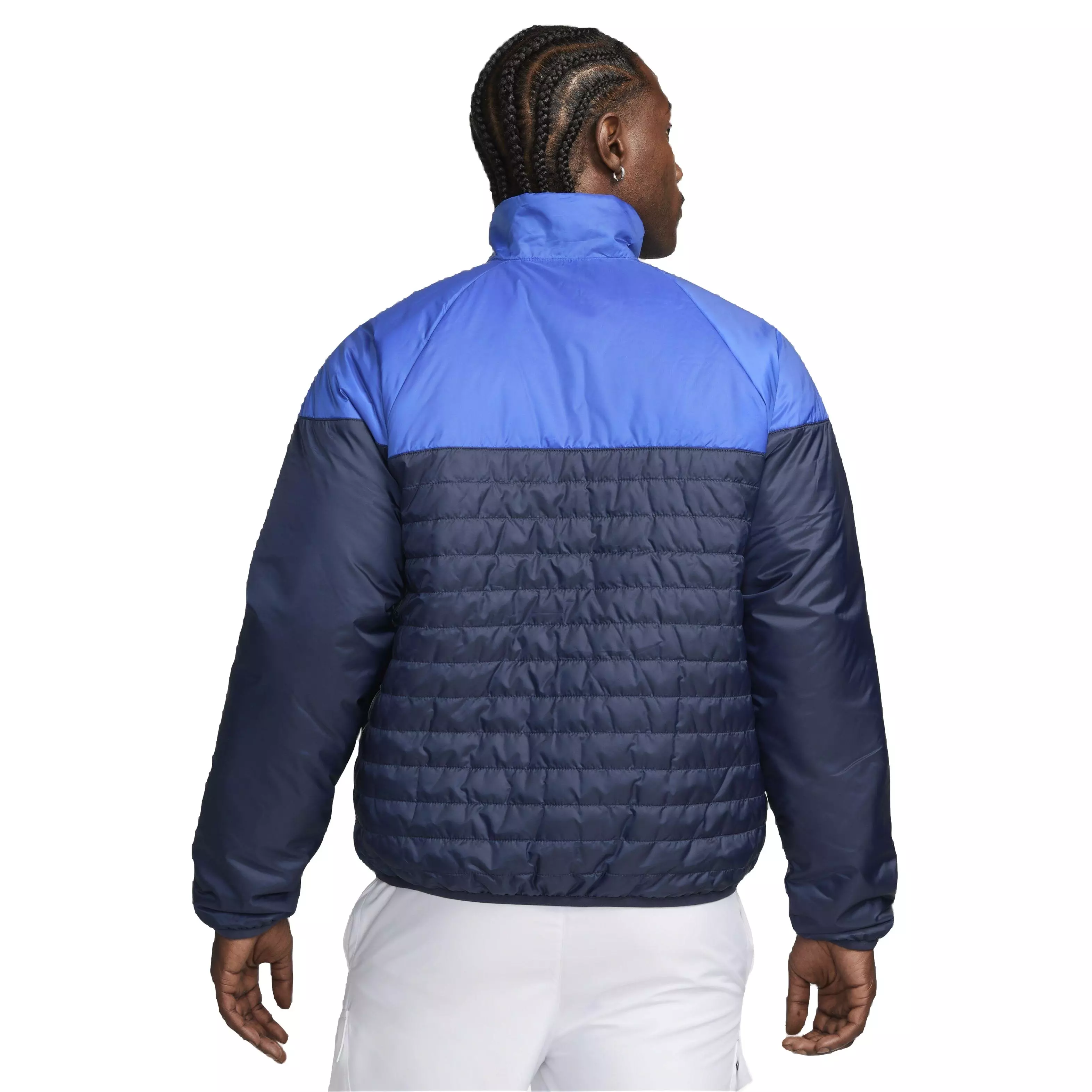 Nike Men's Sportswear Therma-FIT Water-Resistant Windrunner Puffer Jacket - BLUE