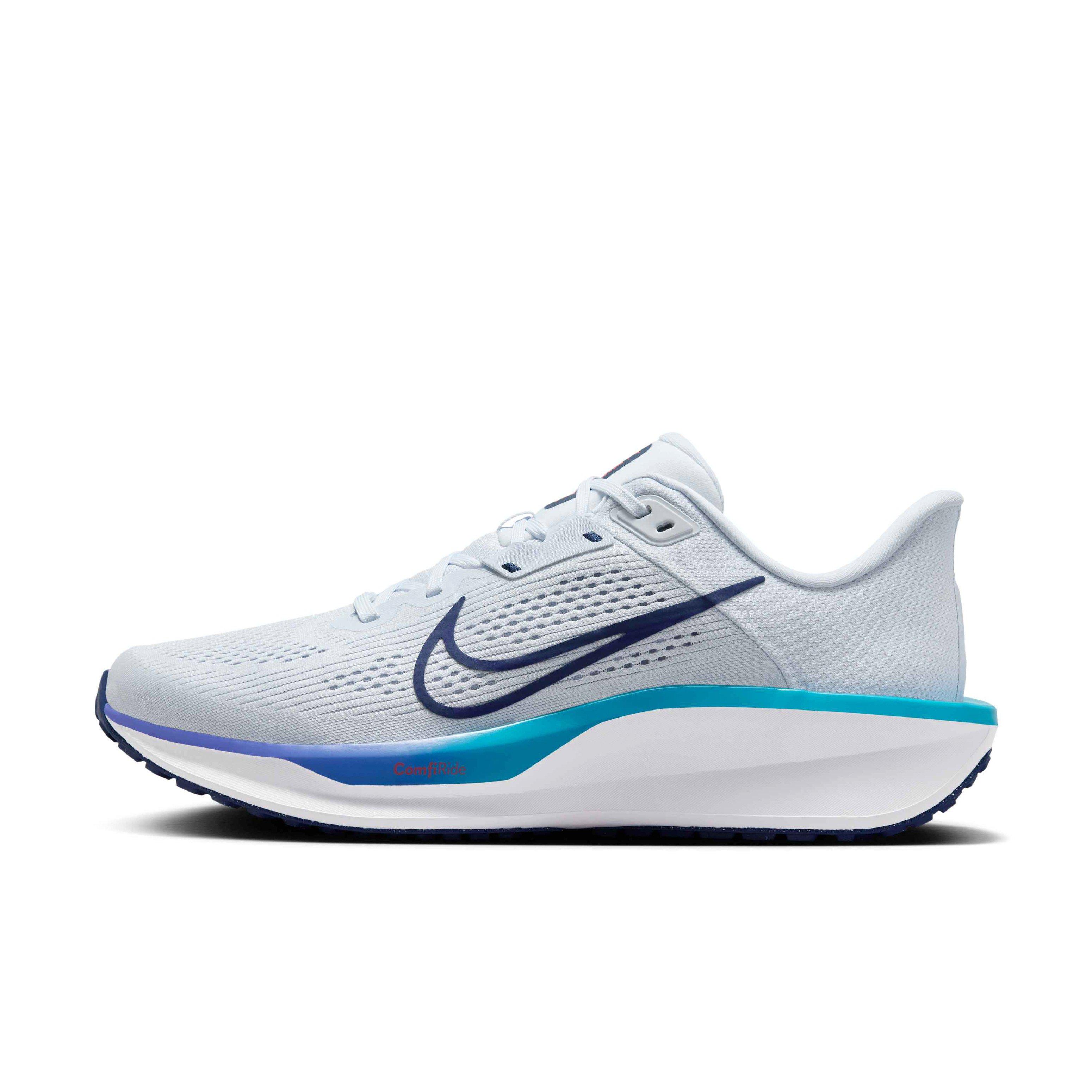 Nike Quest 6 "Football Grey/Blue Lightning/Persian Violet/Blue Void" Men's Running Shoe - GREY/BLUE/VIOLET/BLUE Thumbnail View 2