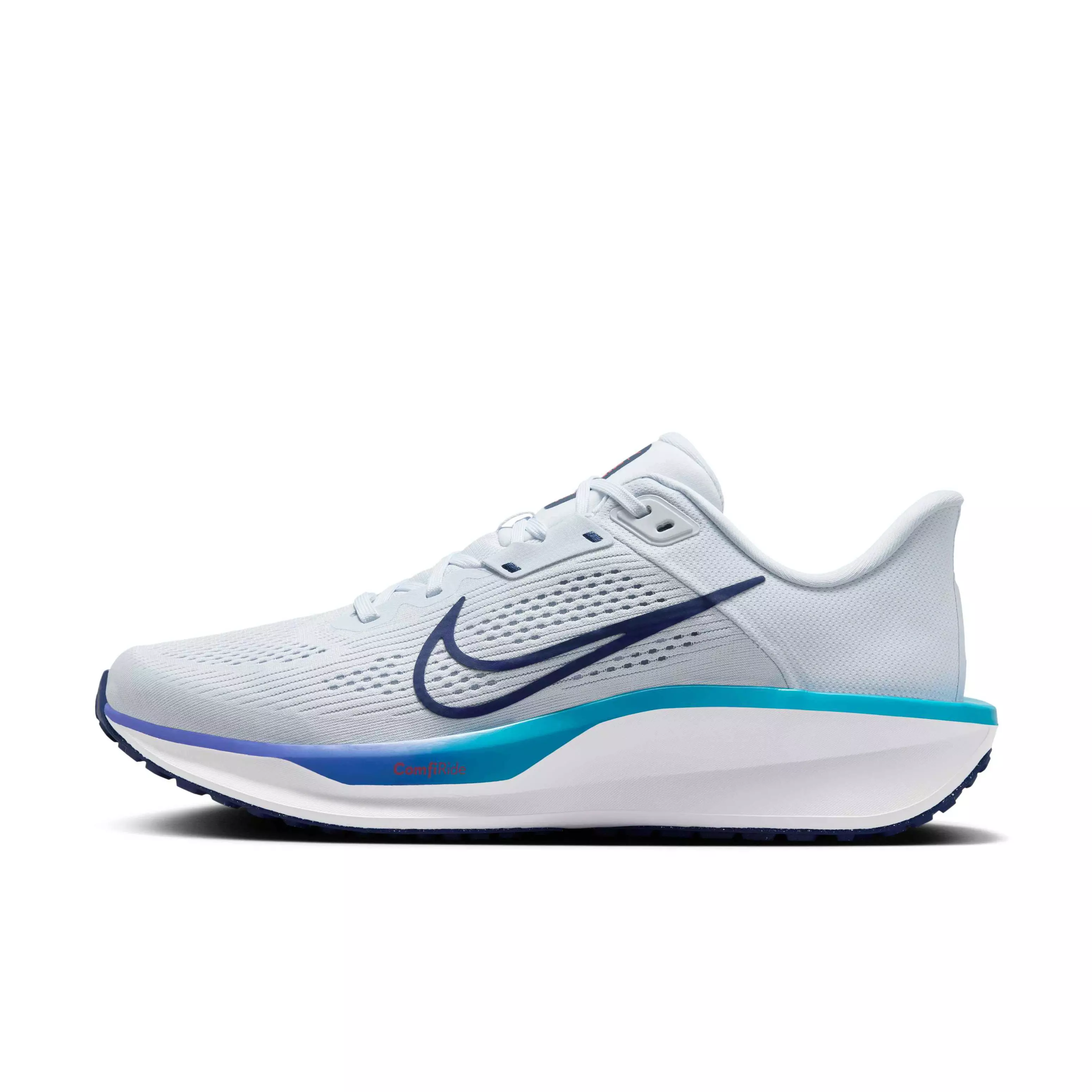 Nike Quest 6 "Football Grey/Blue Lightning/Persian Violet/Blue Void" Men's Running Shoe - GREY/BLUE/VIOLET/BLUE