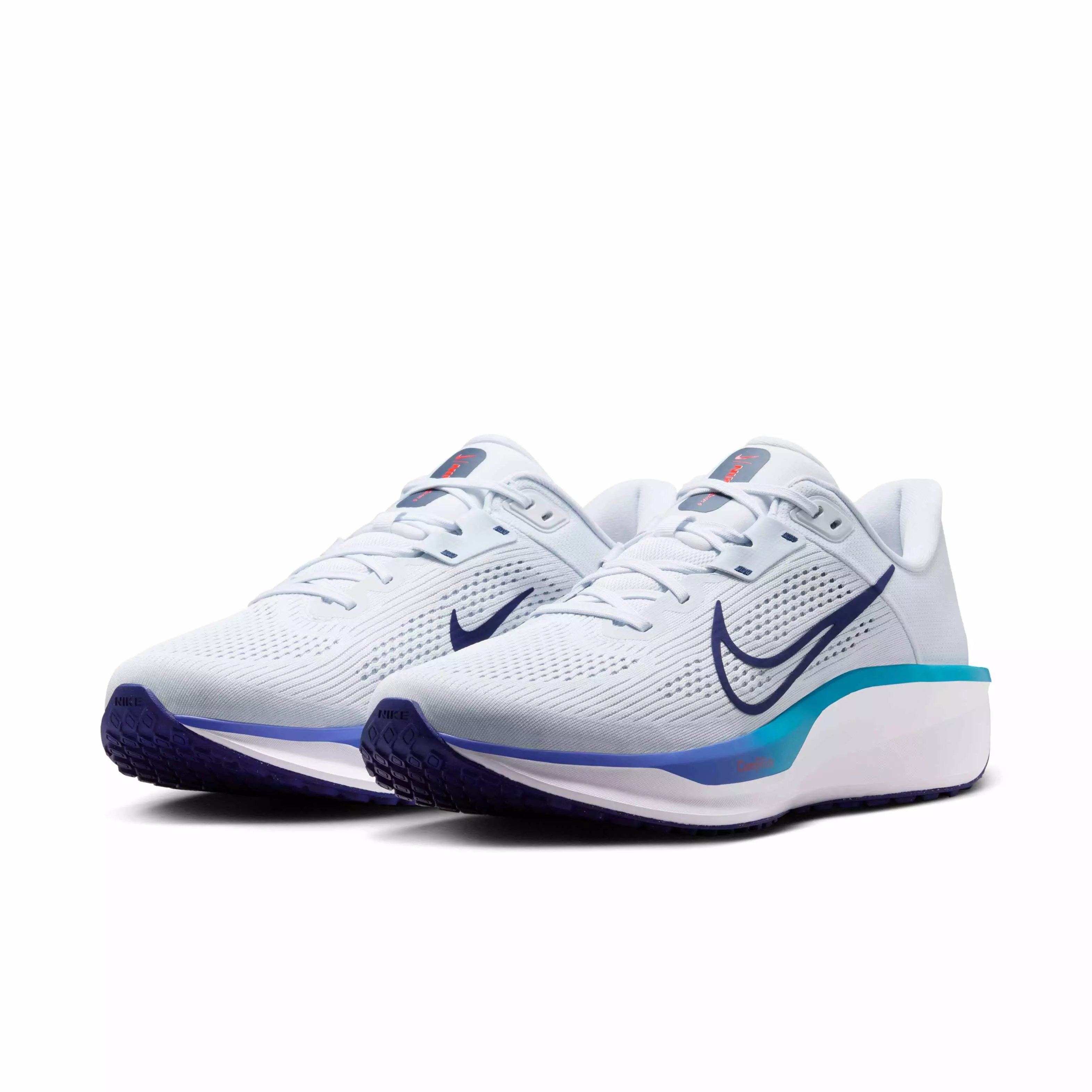 Nike Quest 6 "Football Grey/Blue Lightning/Persian Violet/Blue Void" Men's Running Shoe - GREY/BLUE/VIOLET/BLUE