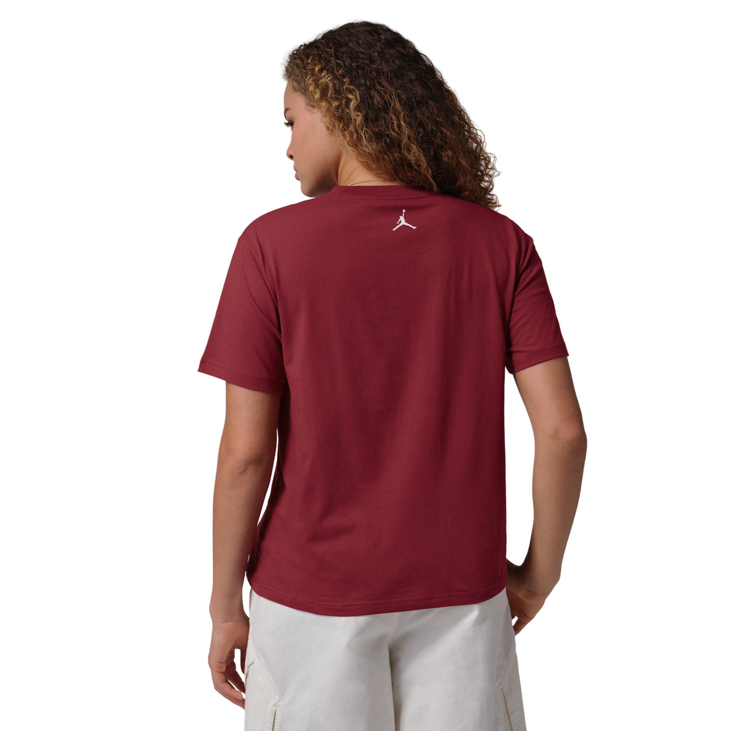 Jordan Women's Brooklyn Short-Sleeve Graphic Tee -Red - RED Thumbnail View 2