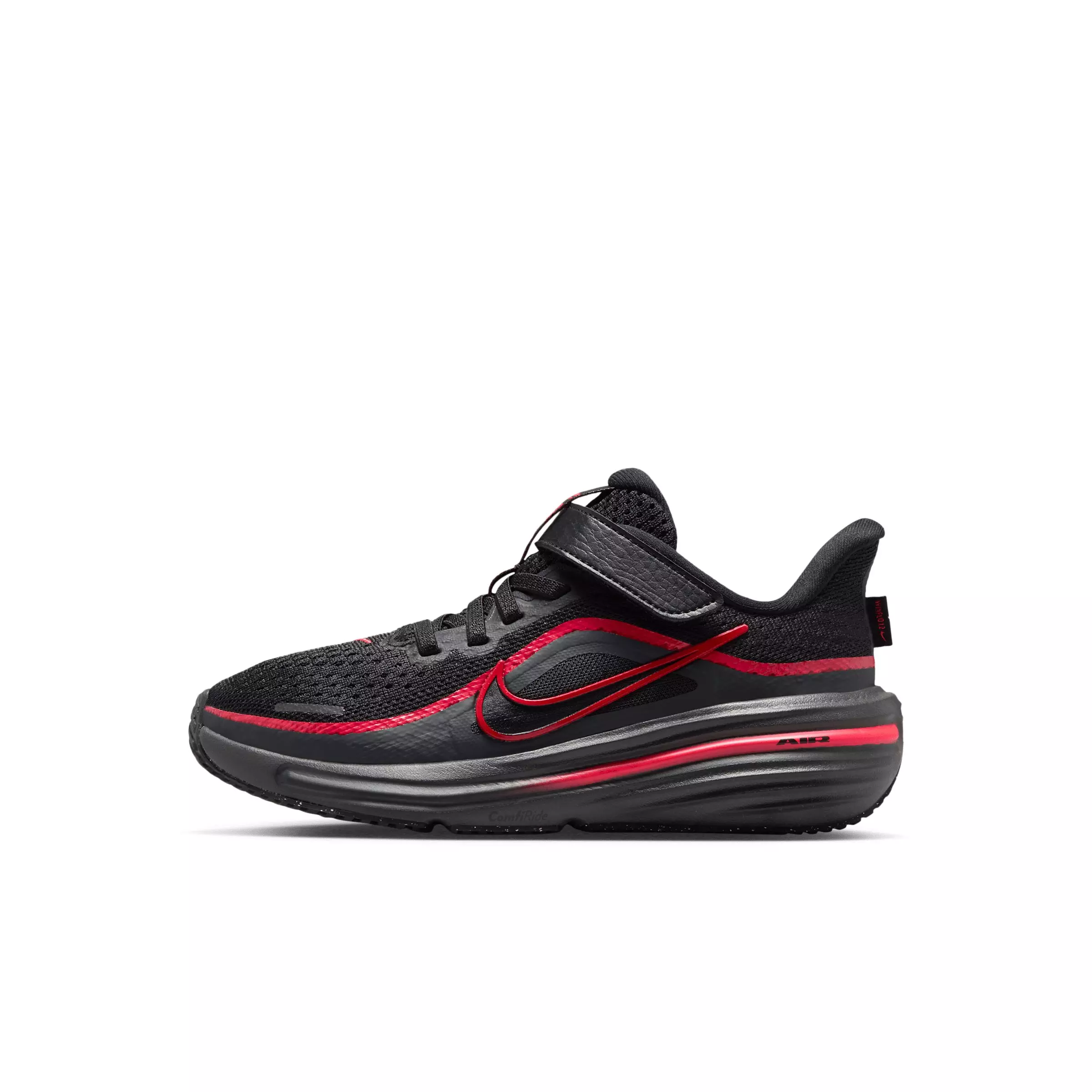 Nike Winflo 12 "Black/Red Orbit/Dark Smoke Grey/Black" Preschool Boys' Running Shoe - BLACK/RED/DK GREY/BLACK