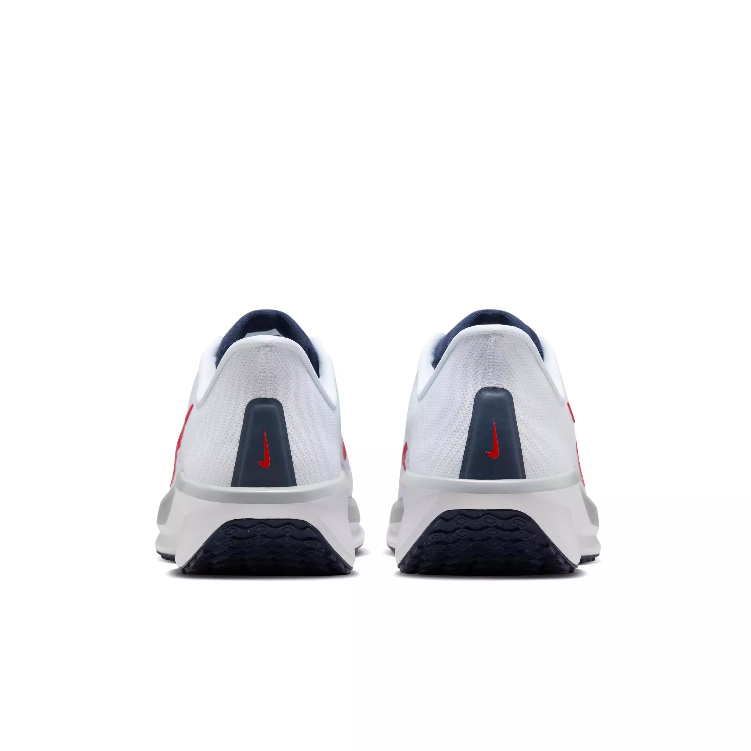 Nike Quest 6 "White/Obsidian/Wolf Grey/University Red" Men's Running Shoe - WHITE/OBSIDIAN/GREY/RED
