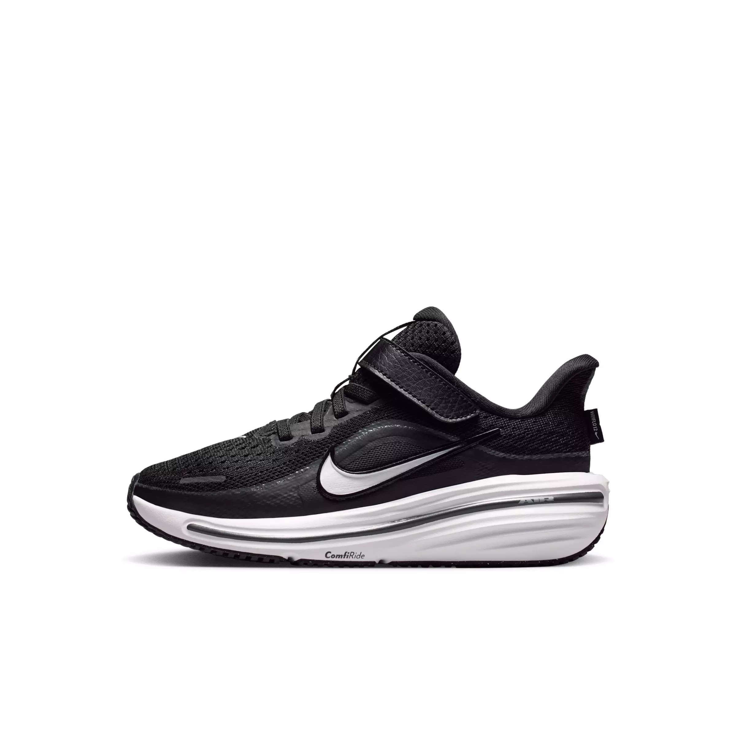 Nike Winflo 12 "Black/Dark Smoke Grey/White" Preschool Boys' Running Shoe - BLACK/DK GREY/WHITE