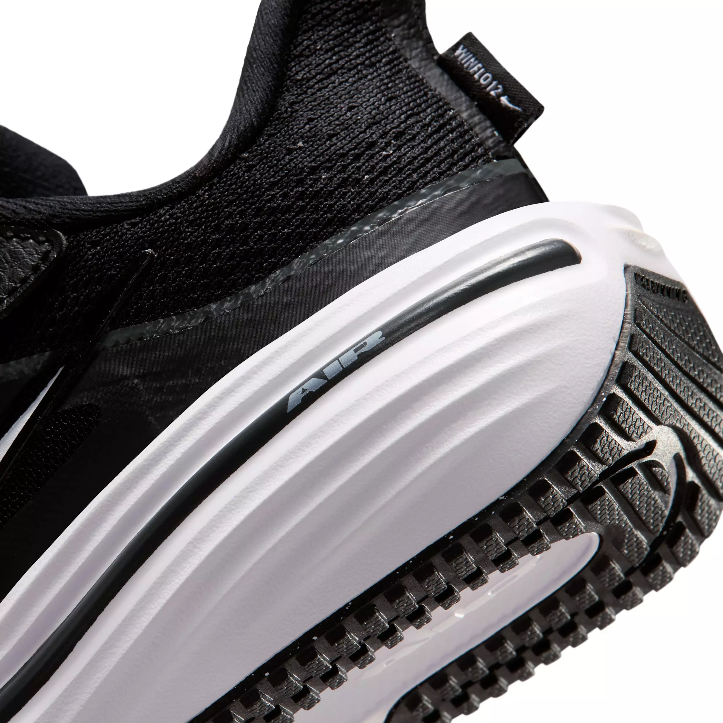 Nike Winflo 12 "Black/Dark Smoke Grey/White" Preschool Boys' Running Shoe - BLACK/DK GREY/WHITE