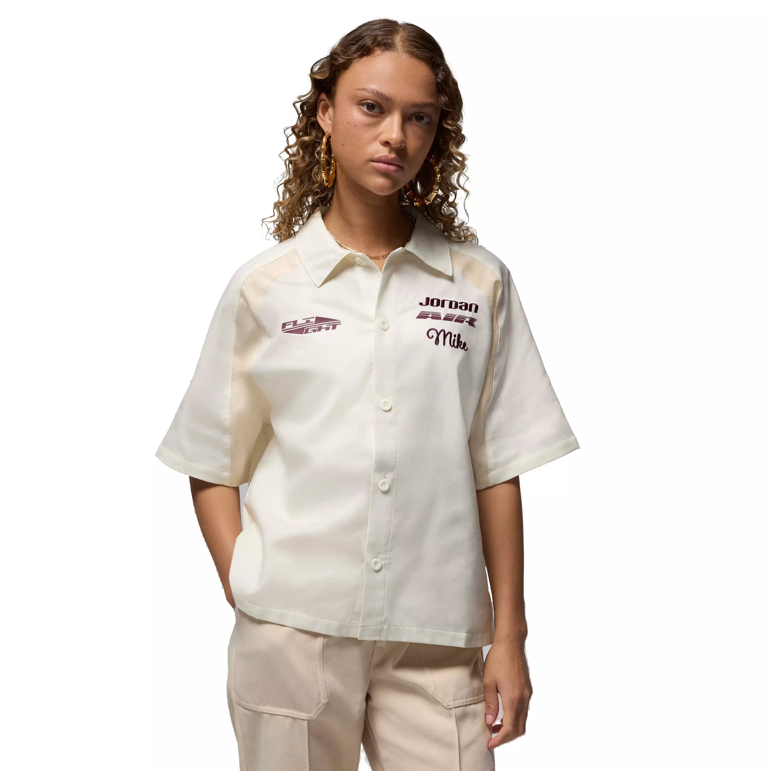 Jordan Women's Woven Top - WHITE