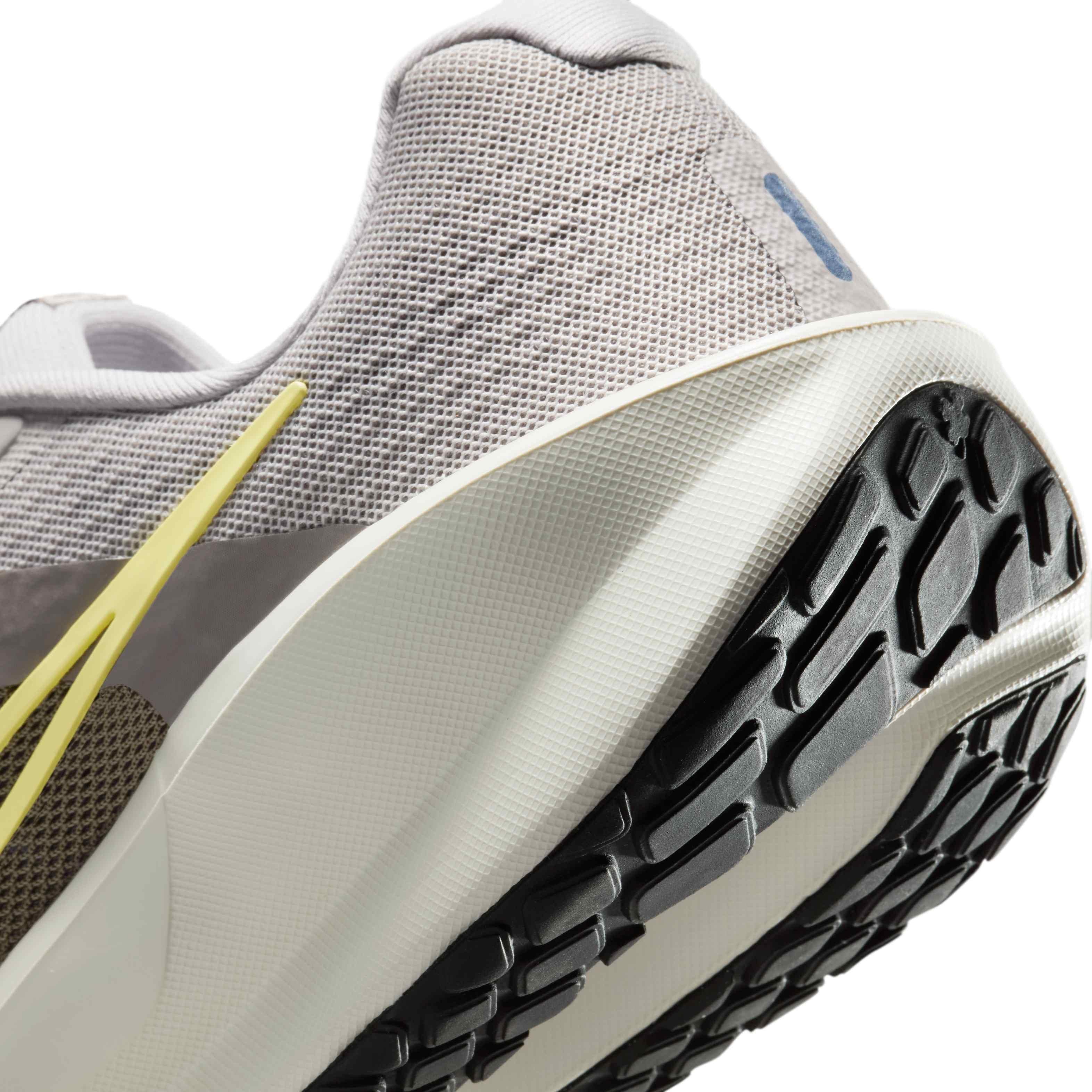 Nike Downshifter 13 "College Grey/Cave Stone/Diffused Blue/Soft Yellow" Men's Running Shoe - GREY/STONE/BLUE/YELLOW Thumbnail View 8