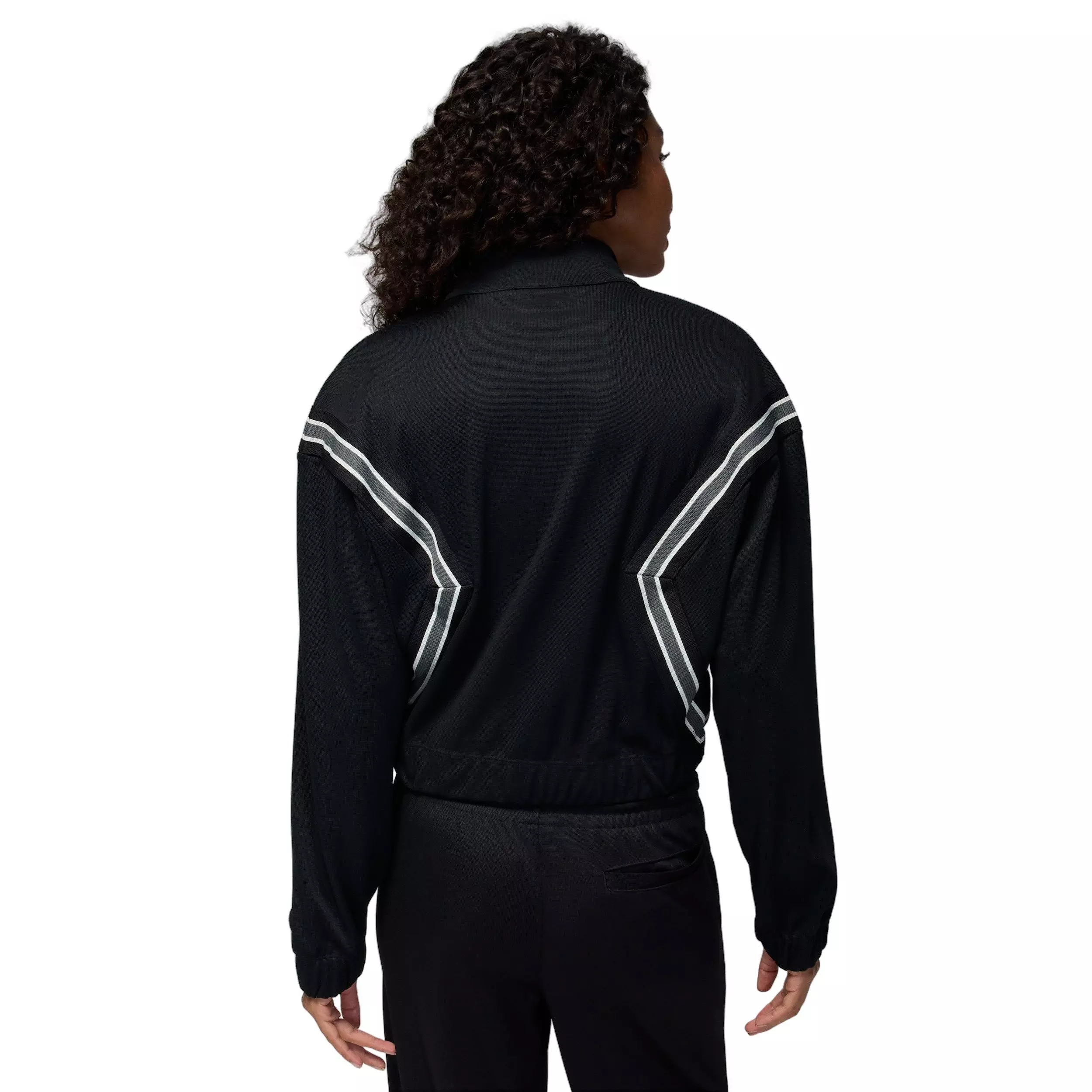 Jordan Women's Brooklyn Full-Zip Track Jacket - Black - BLACK