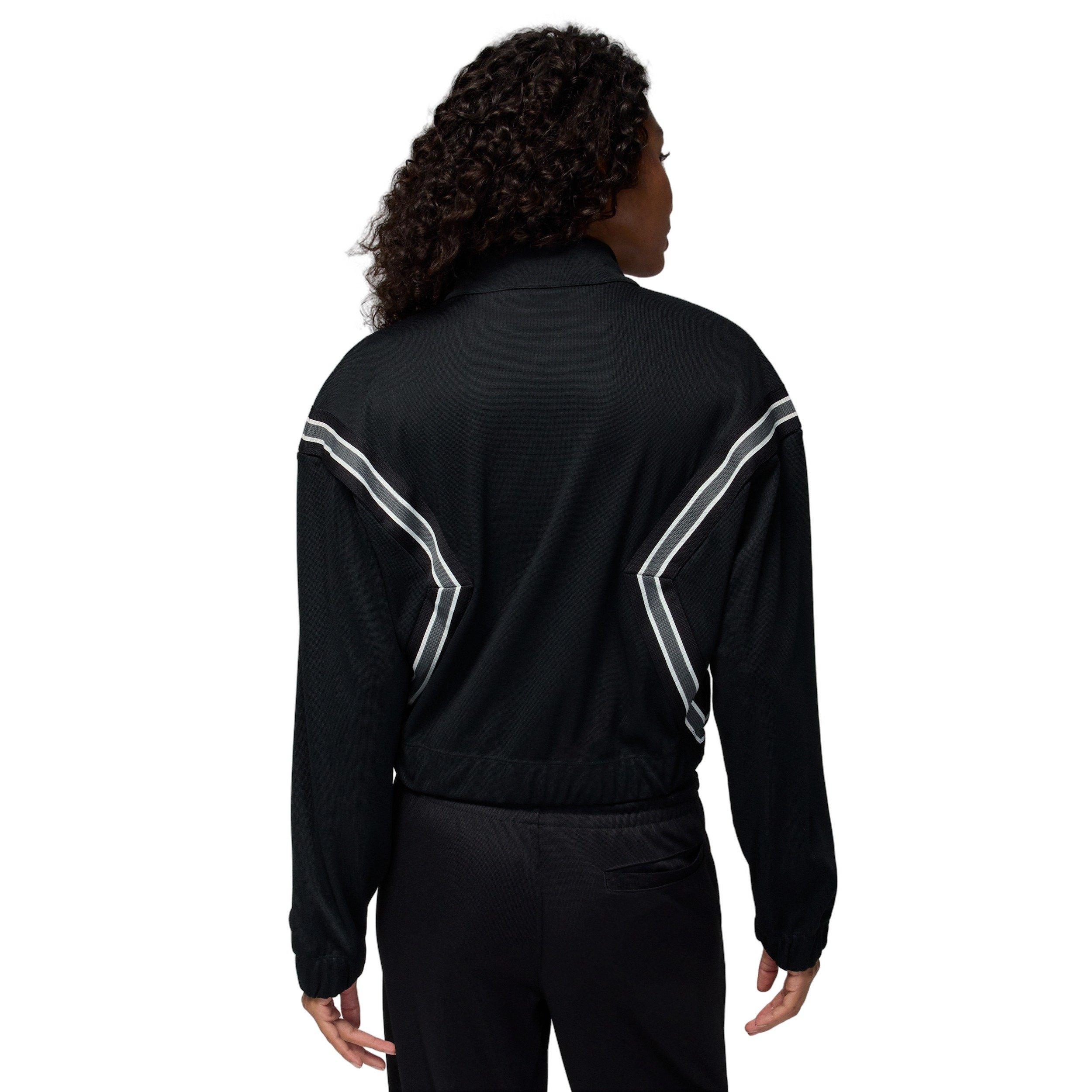 Jordan Women's Brooklyn Full-Zip Track Jacket -Black - BLACK Thumbnail View 2