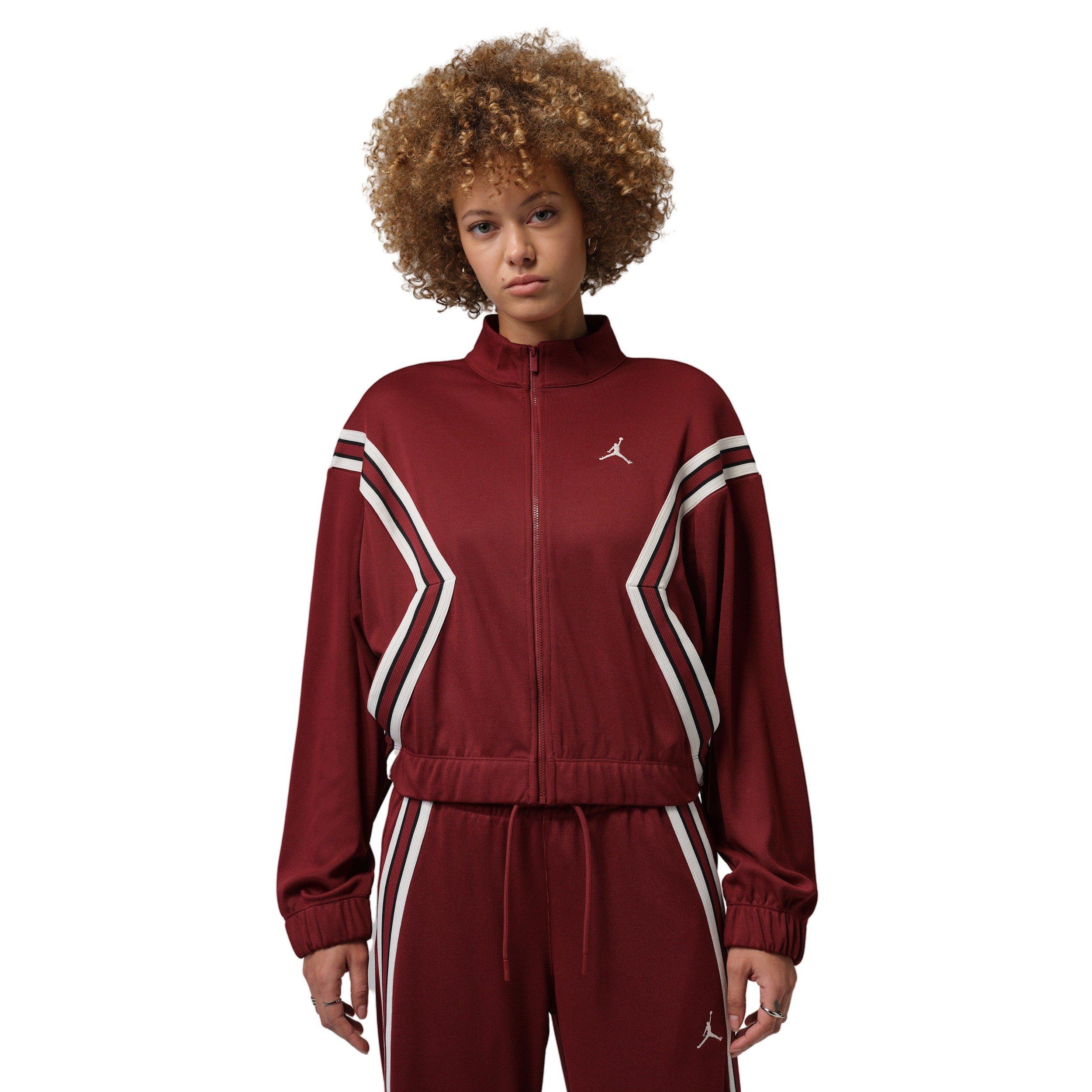 Jordan Women's Brooklyn Full-Zip Track Jacket - Red - RED Thumbnail View 1