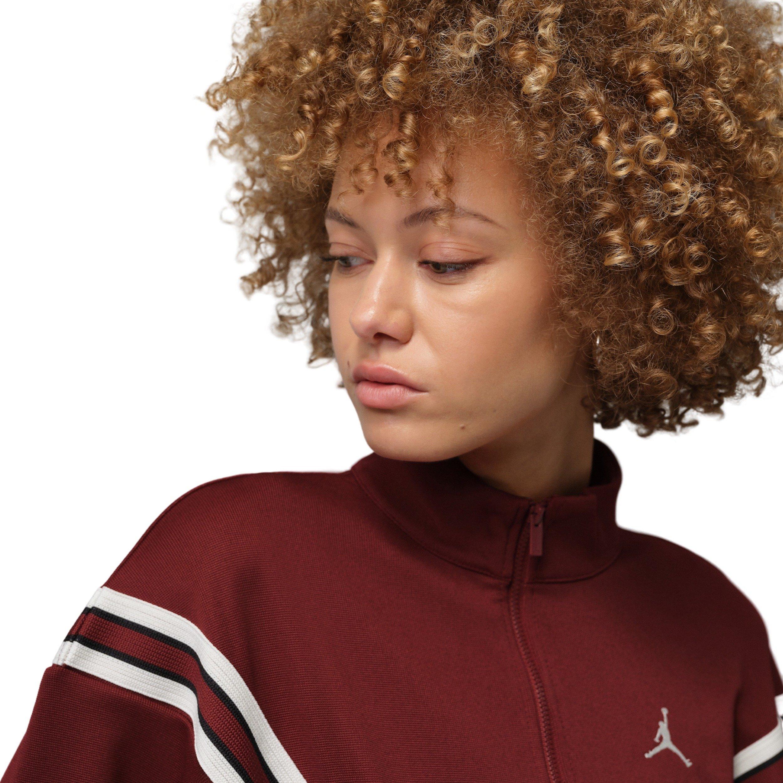 Jordan Women's Brooklyn Full-Zip Track Jacket - Red - RED Thumbnail View 3